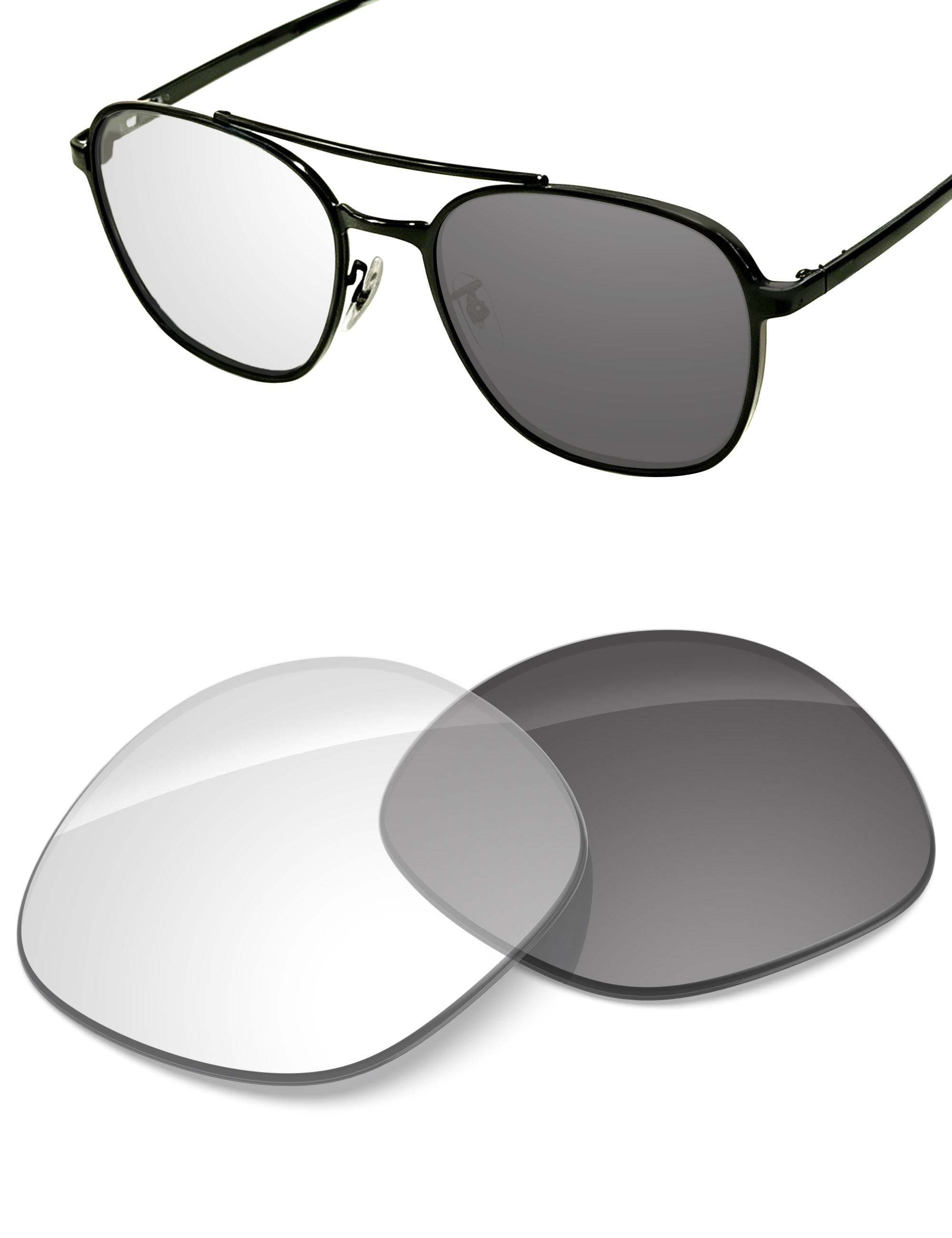 Adapt Gray Photochromic Blue Light Blocking-Non-Polarized