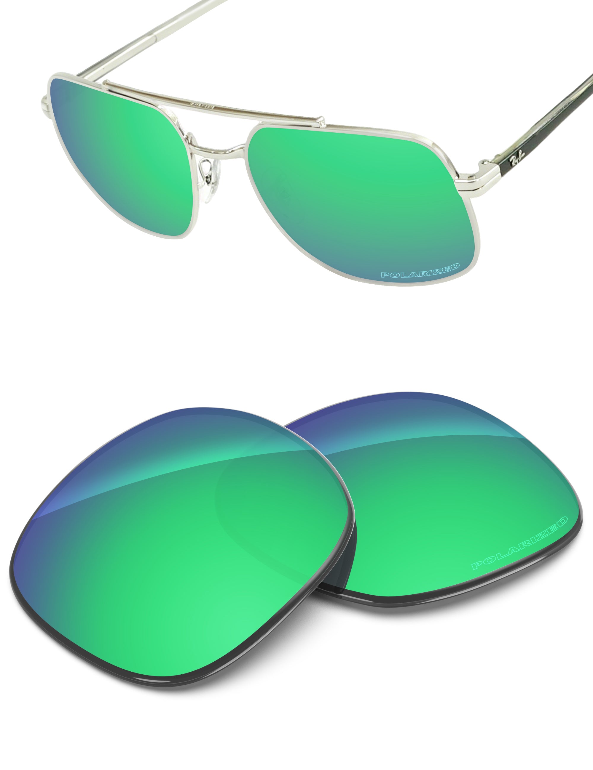 Emerald Green FlashMirror™-Polarized