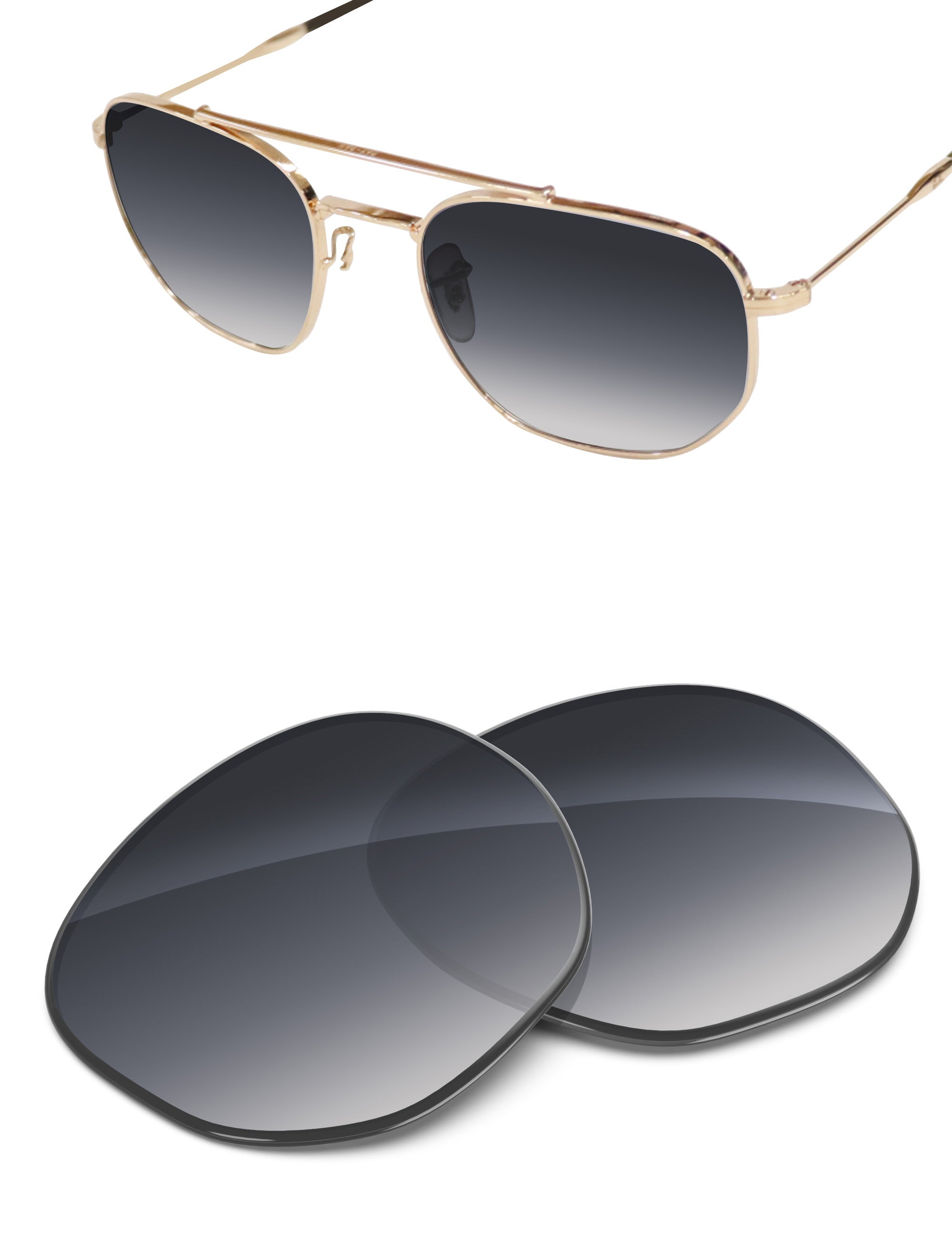 Gray Gradient-Non-Polarized