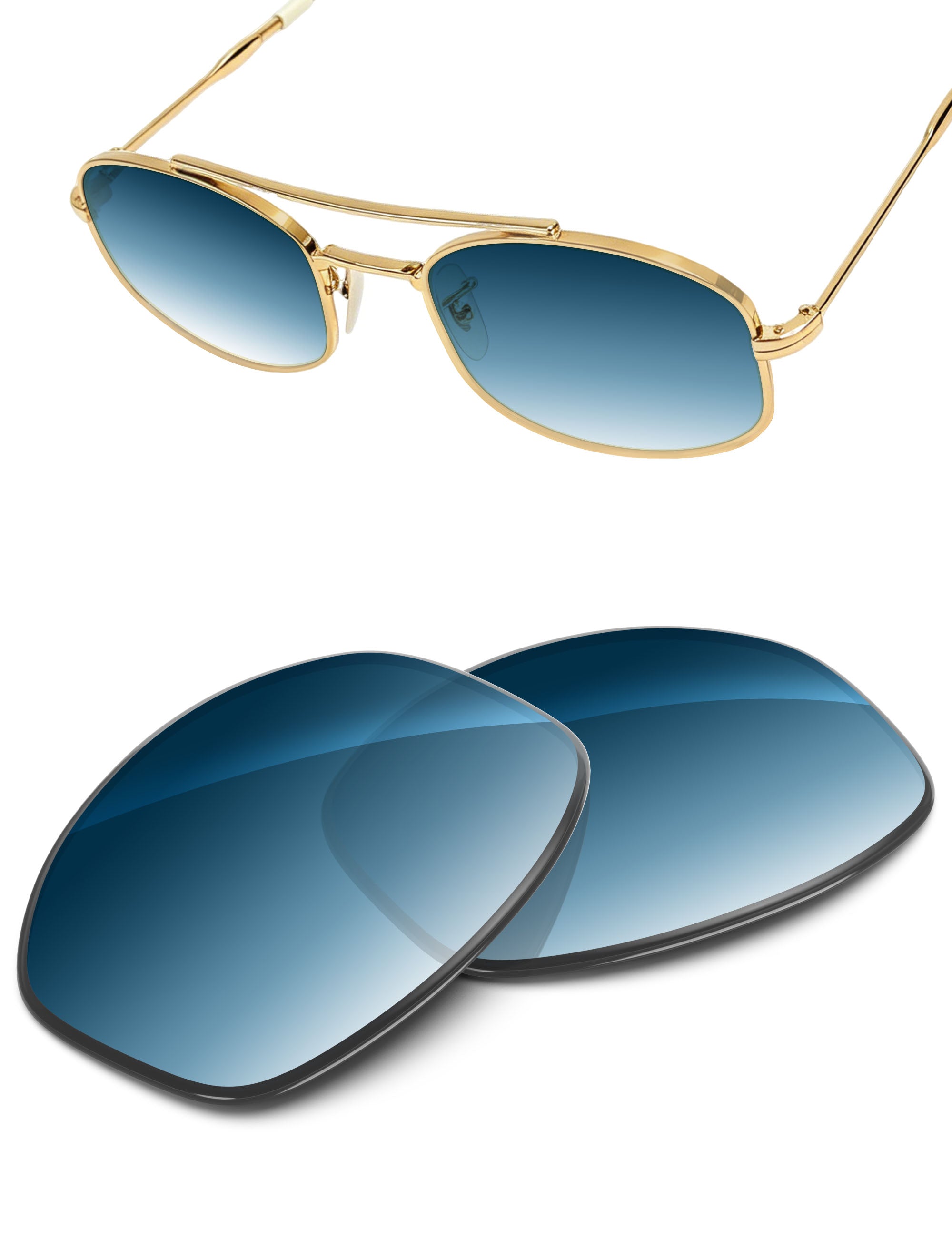 Blue Gradient-Non-Polarized
