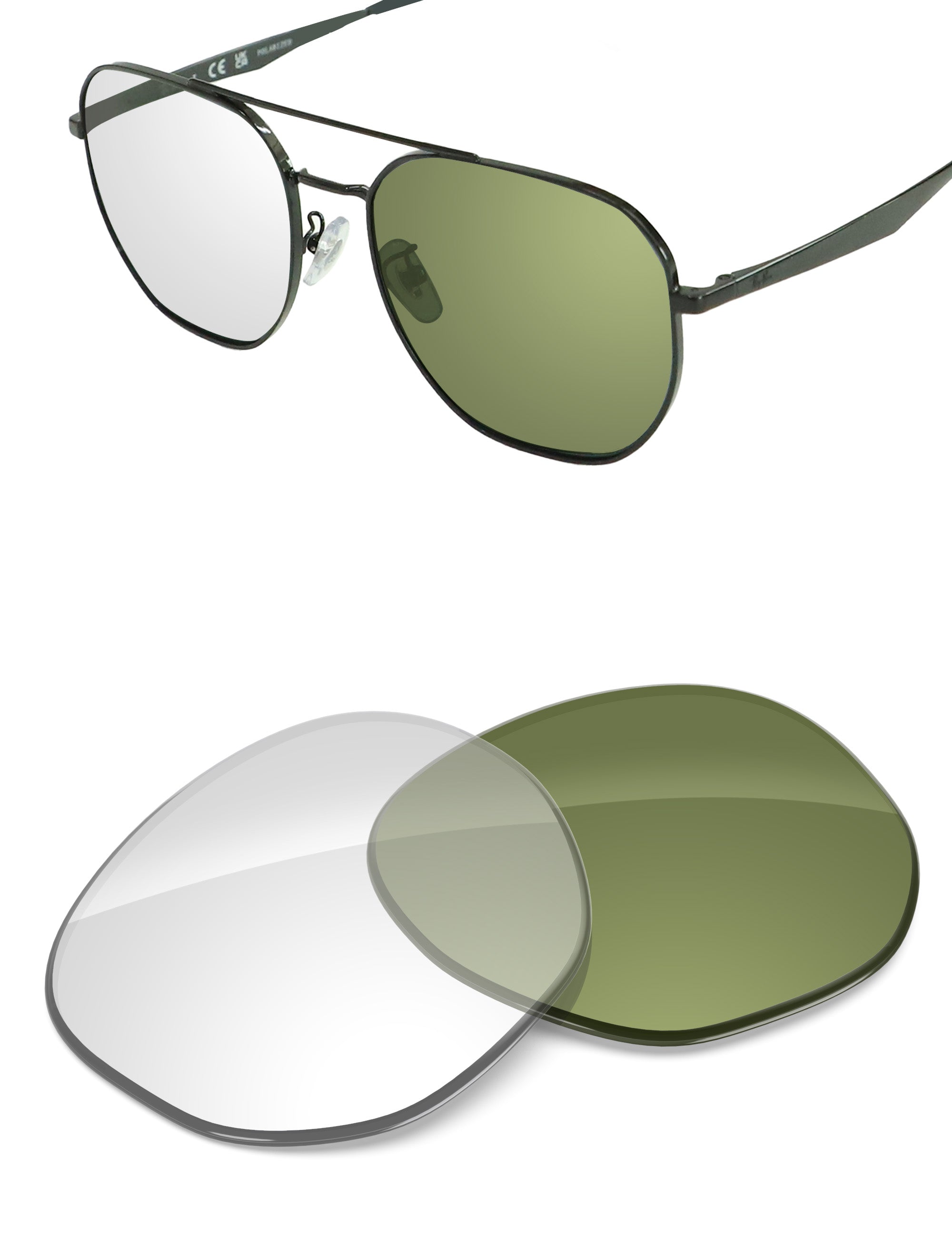 Adapt Green Photochromic-Non-Polarized