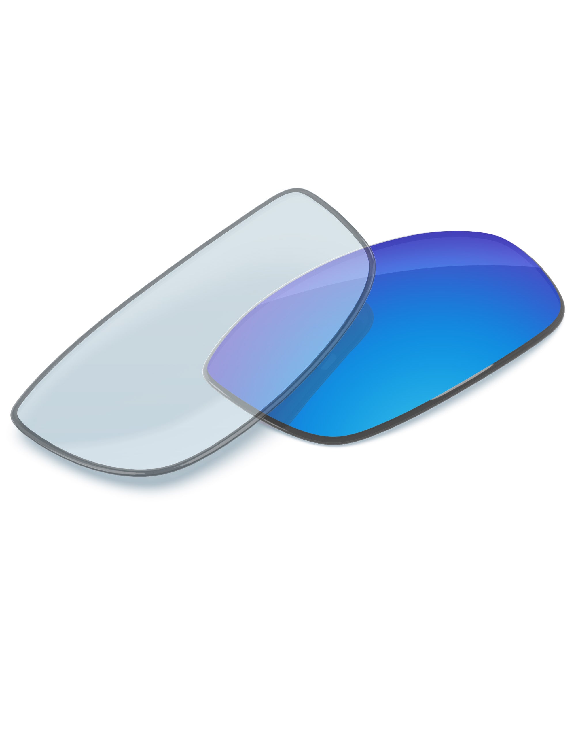 Sky Blue FlashMirror™ Photochromic-Non-Polarized