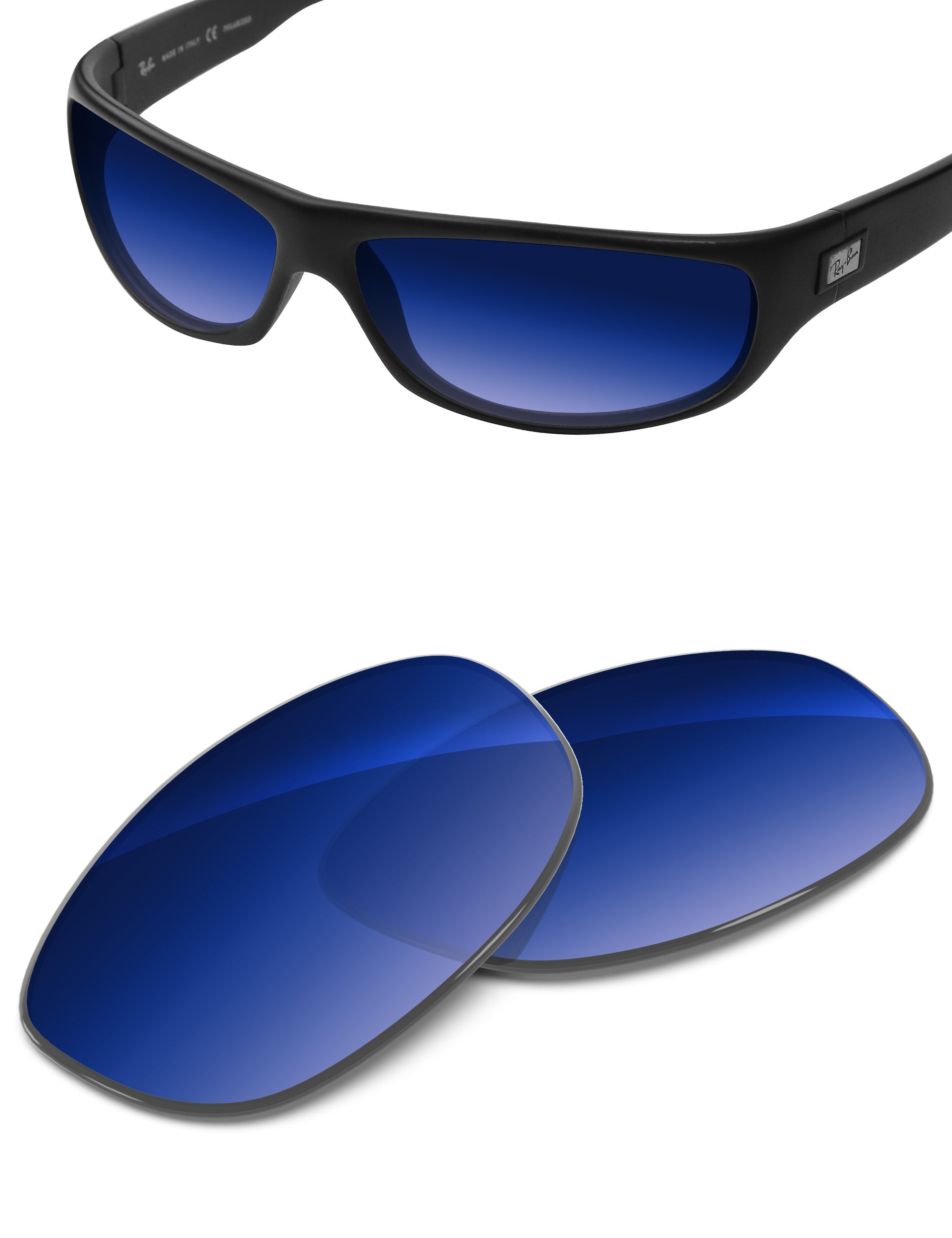 Aqua Blue Gradient-Non-Polarized