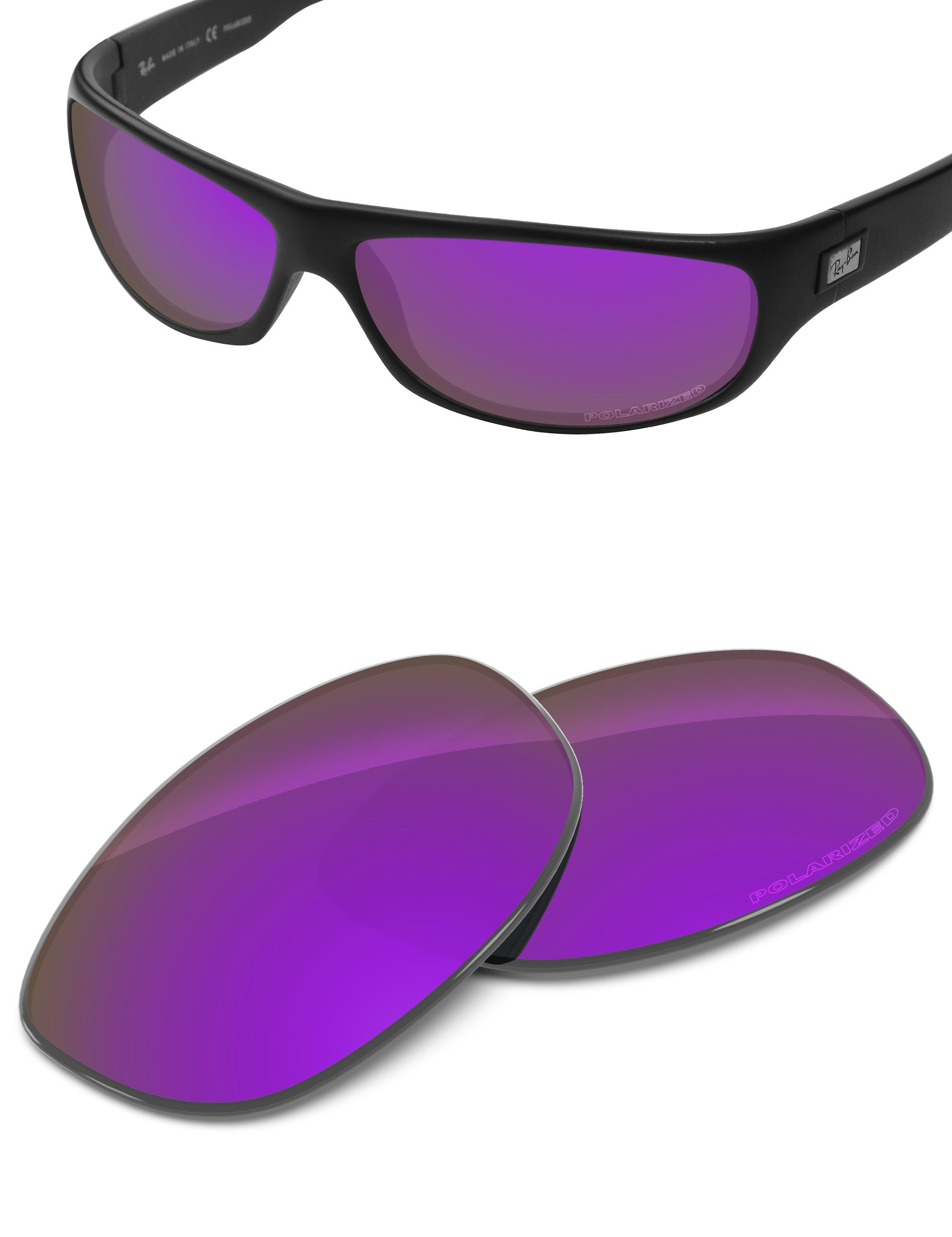 Plum Purple FlashMirror™-Polarized