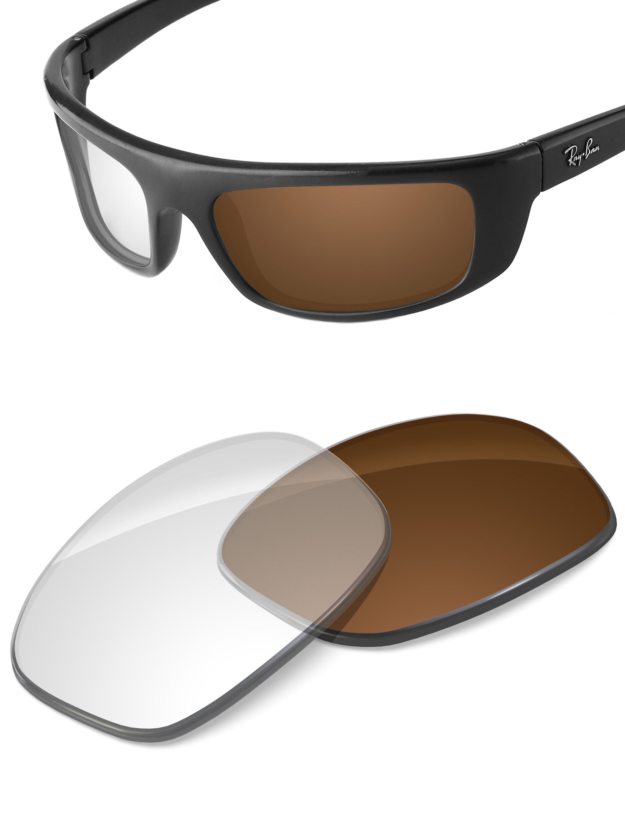 Adapt Brown Photochromic-Non-Polarized