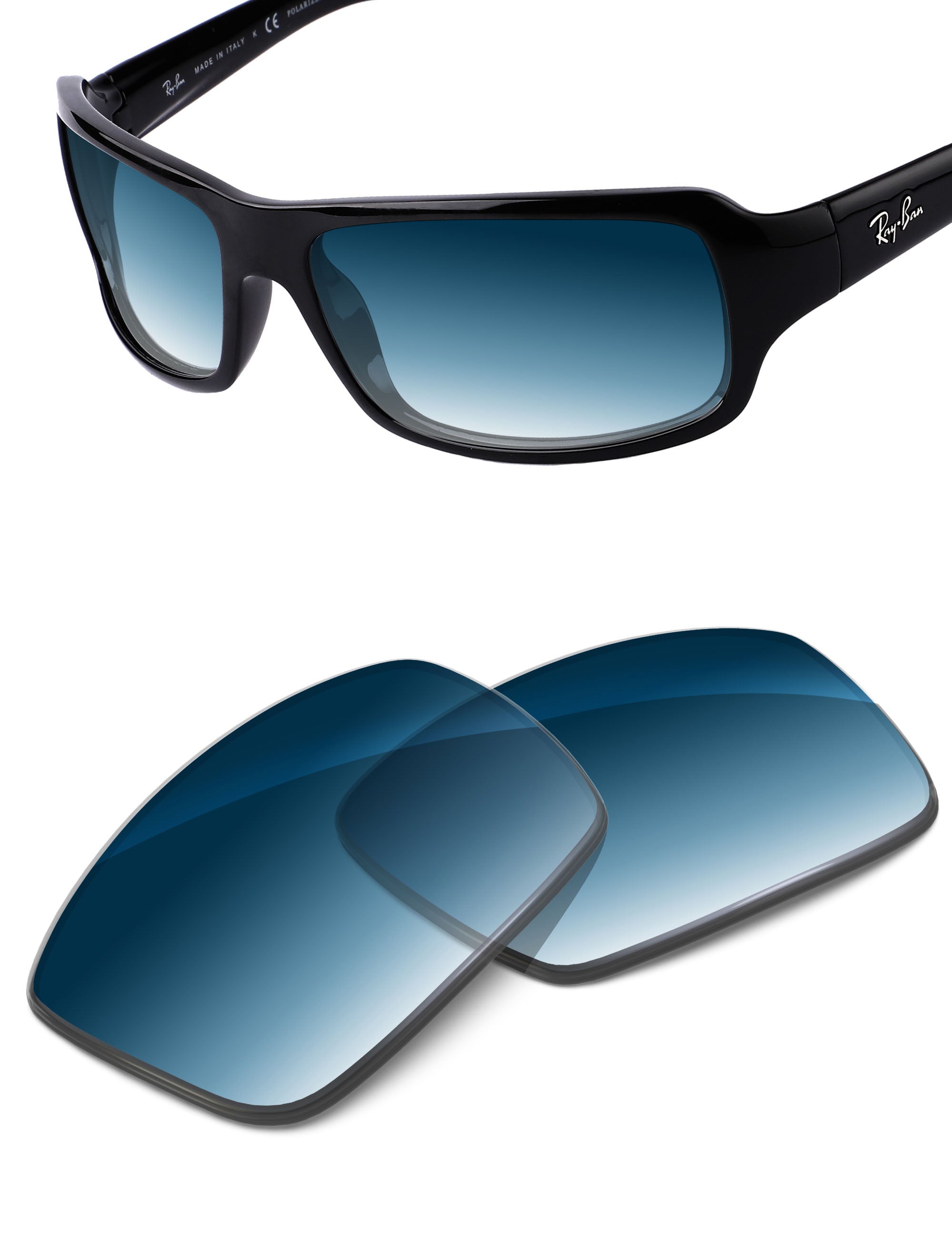 Blue Gradient-Non-Polarized