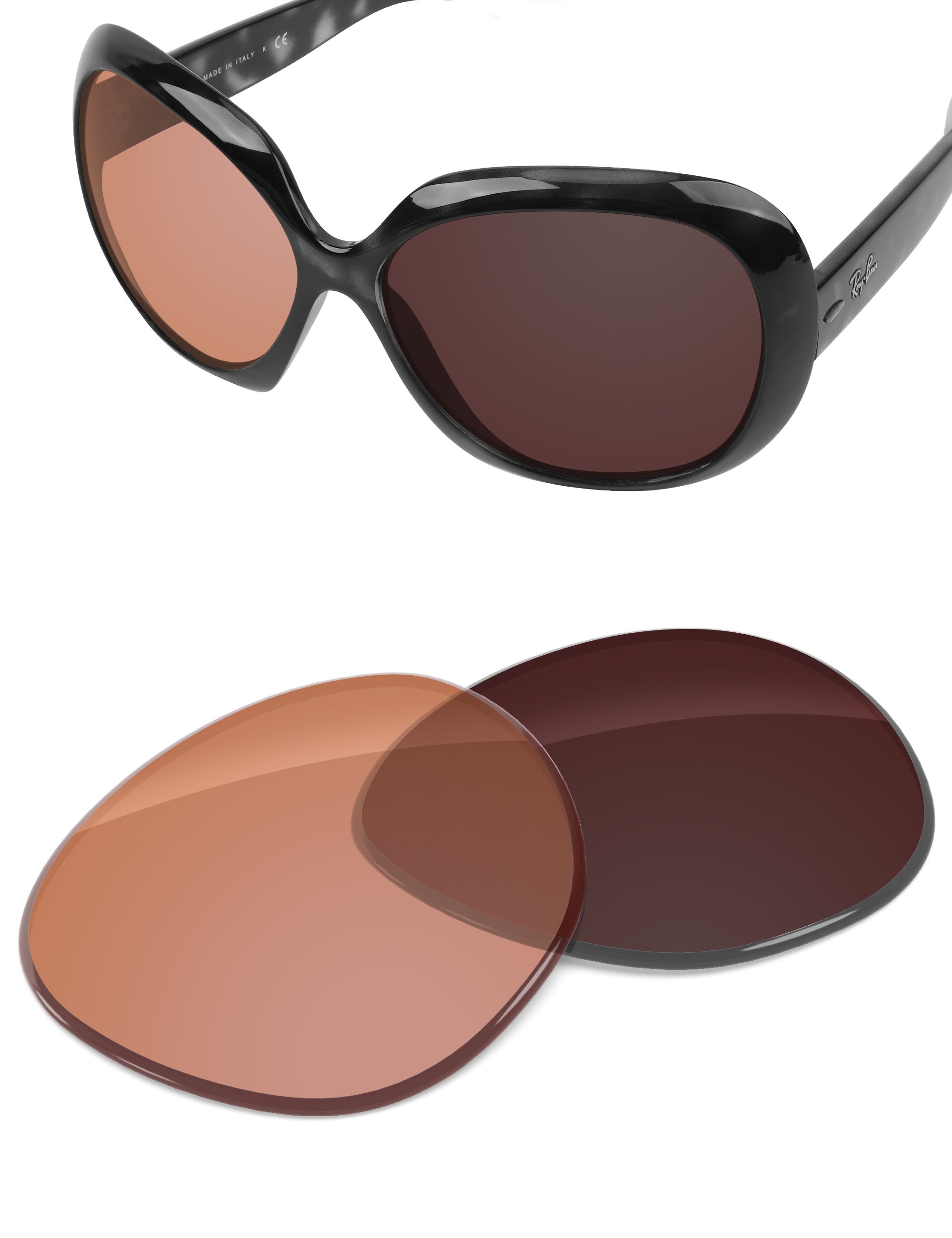 Orange Tint Photochromic-Non-Polarized