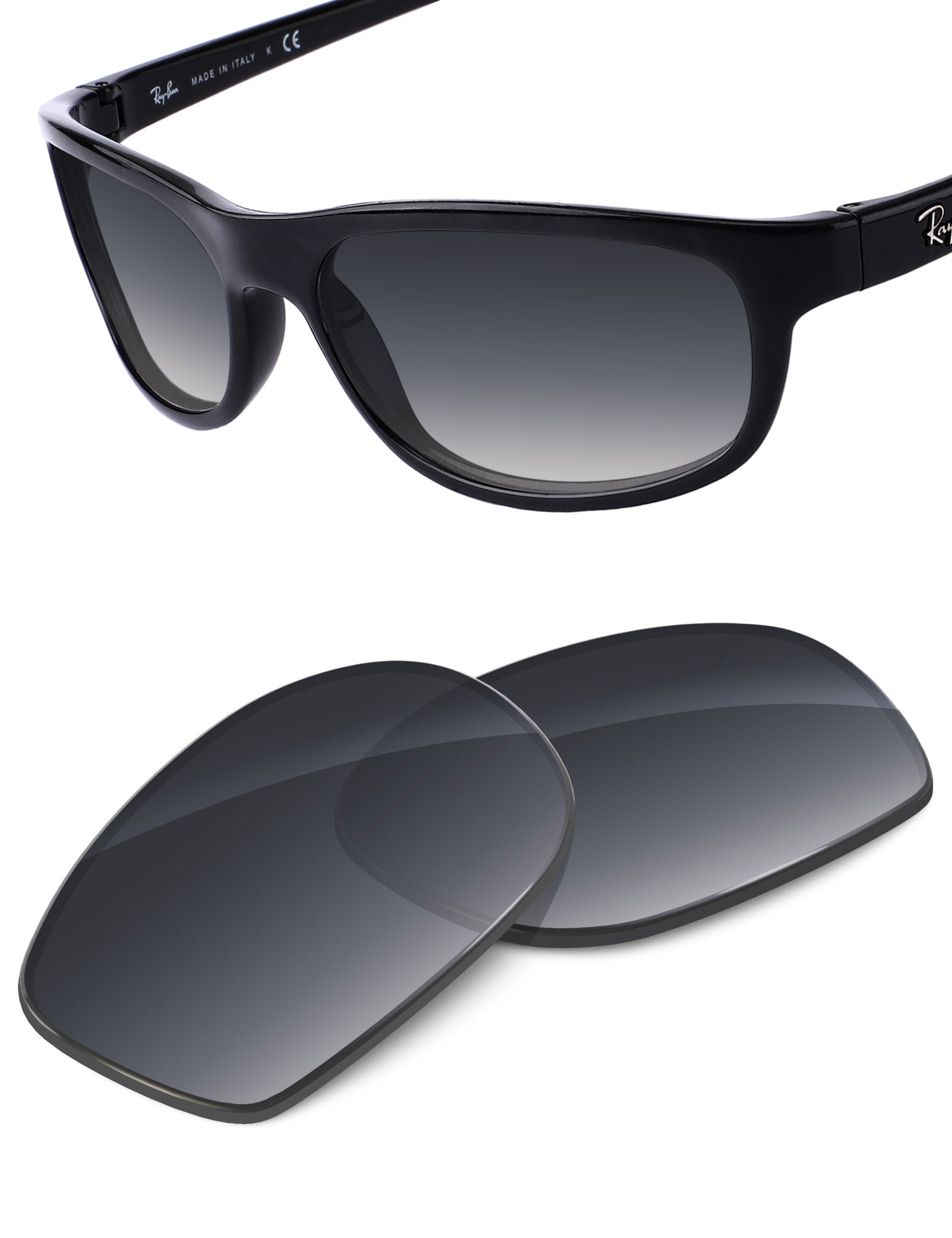 Gray Gradient-Non-Polarized