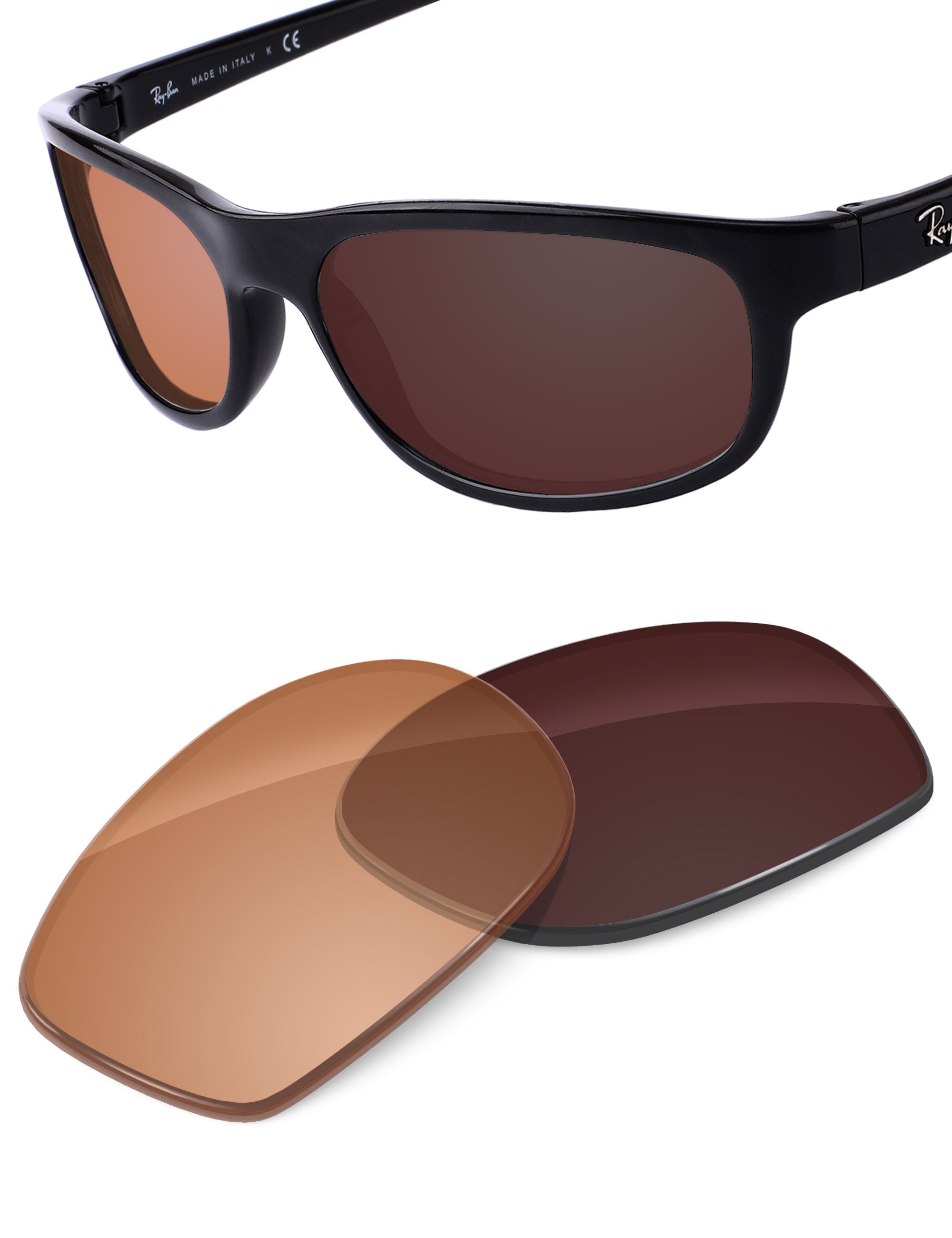 Orange Tint Photochromic-Non-Polarized