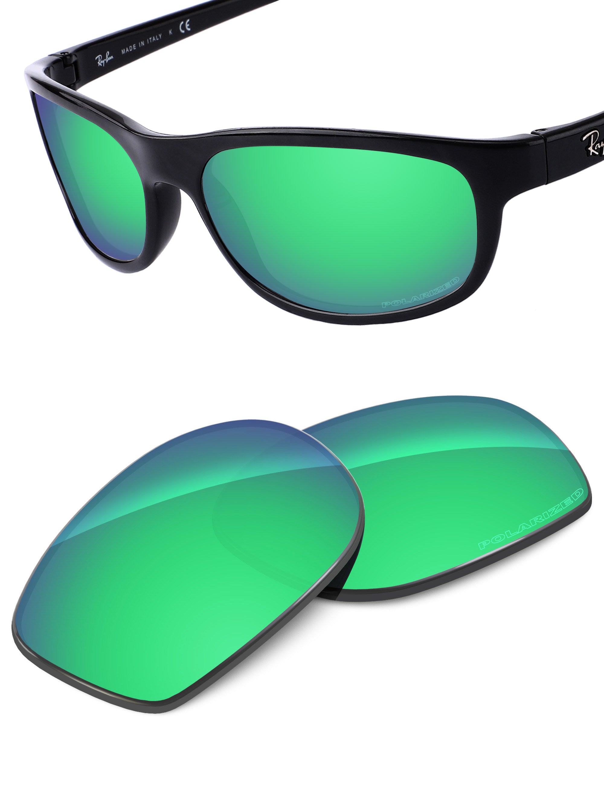 Emerald Green FlashMirror™-Polarized