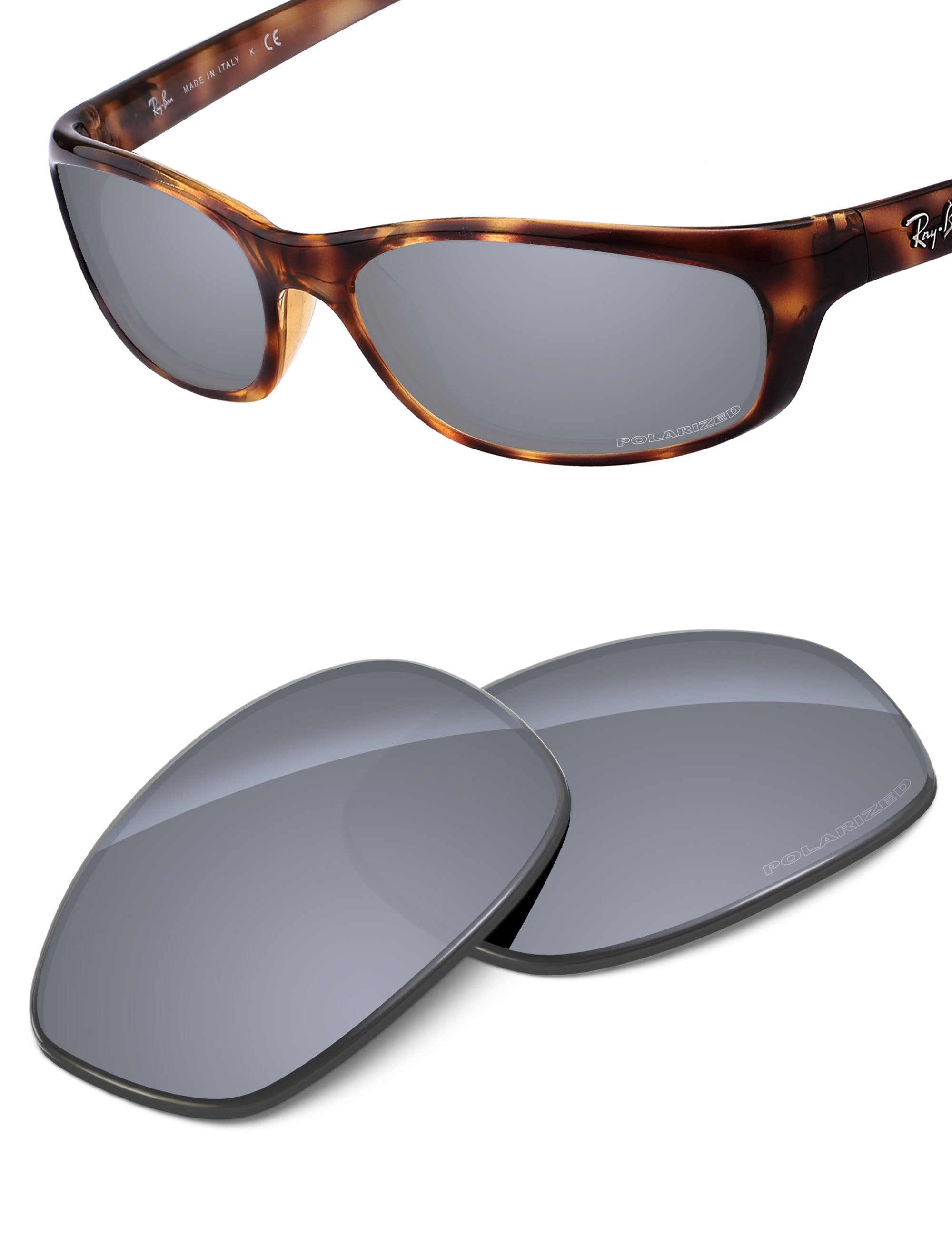 Silver Metallic FlashMirror™-Polarized