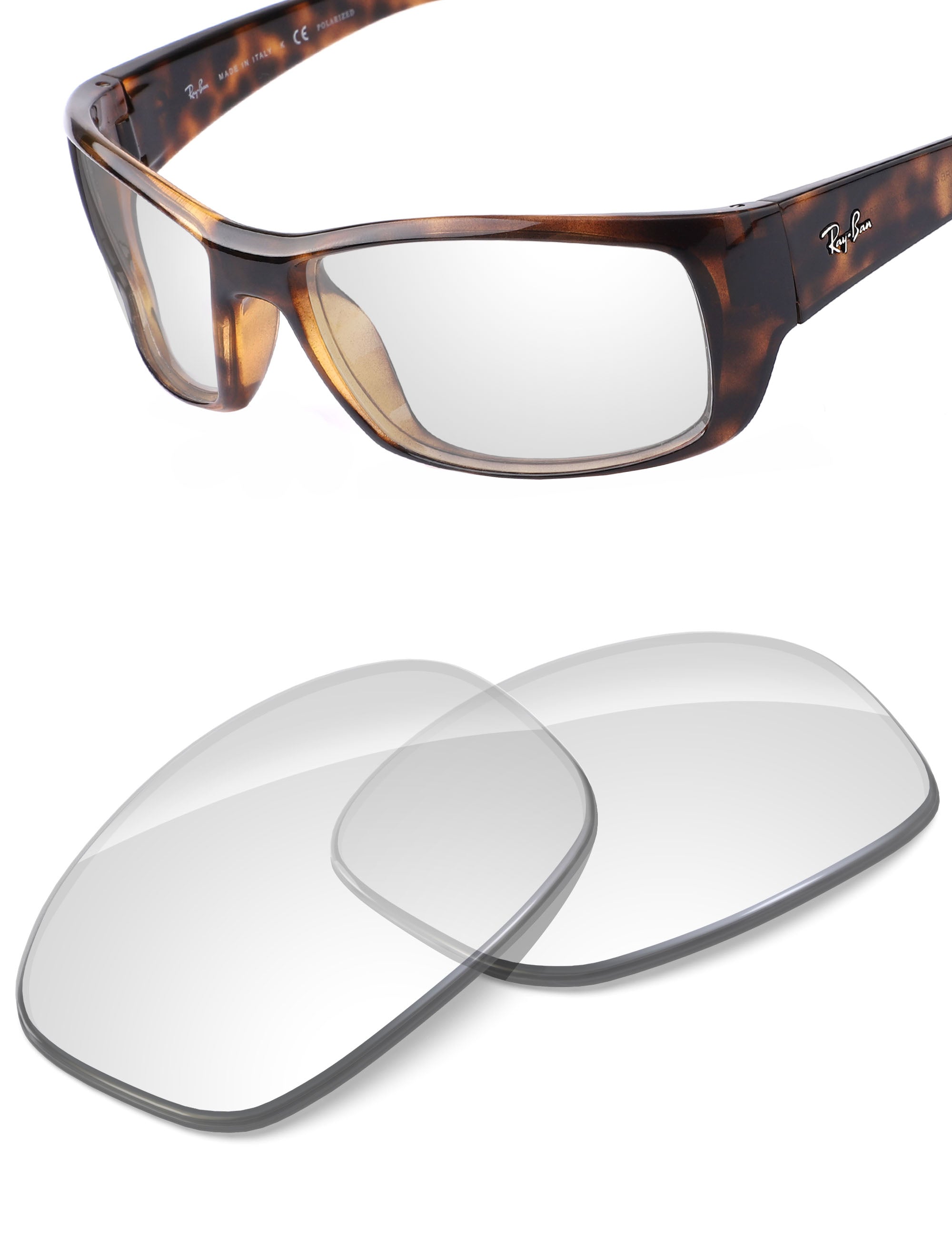 HD Clear Blue Light Blocking-Non-Polarized