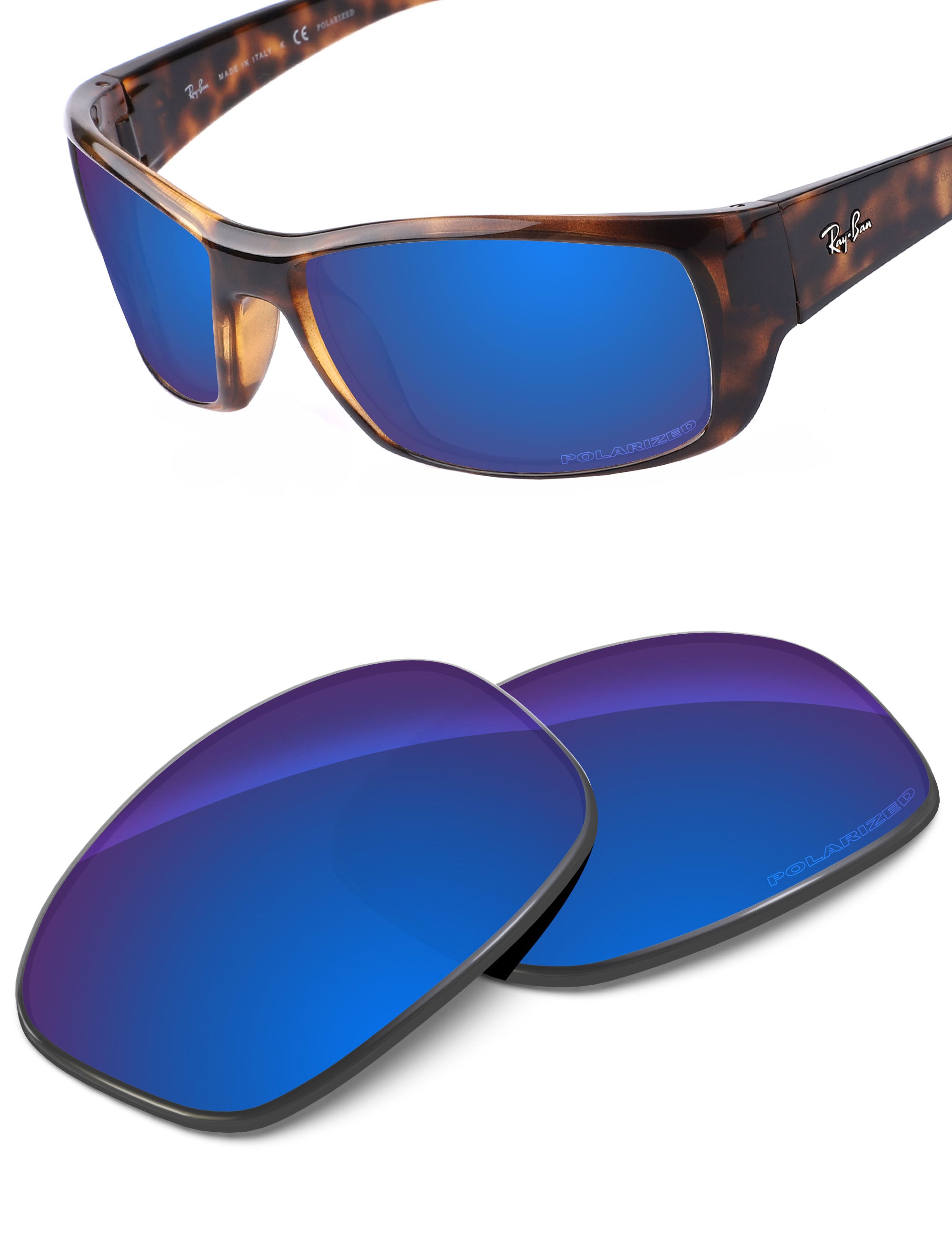 Sapphire Blue FlashMirror™-Polarized