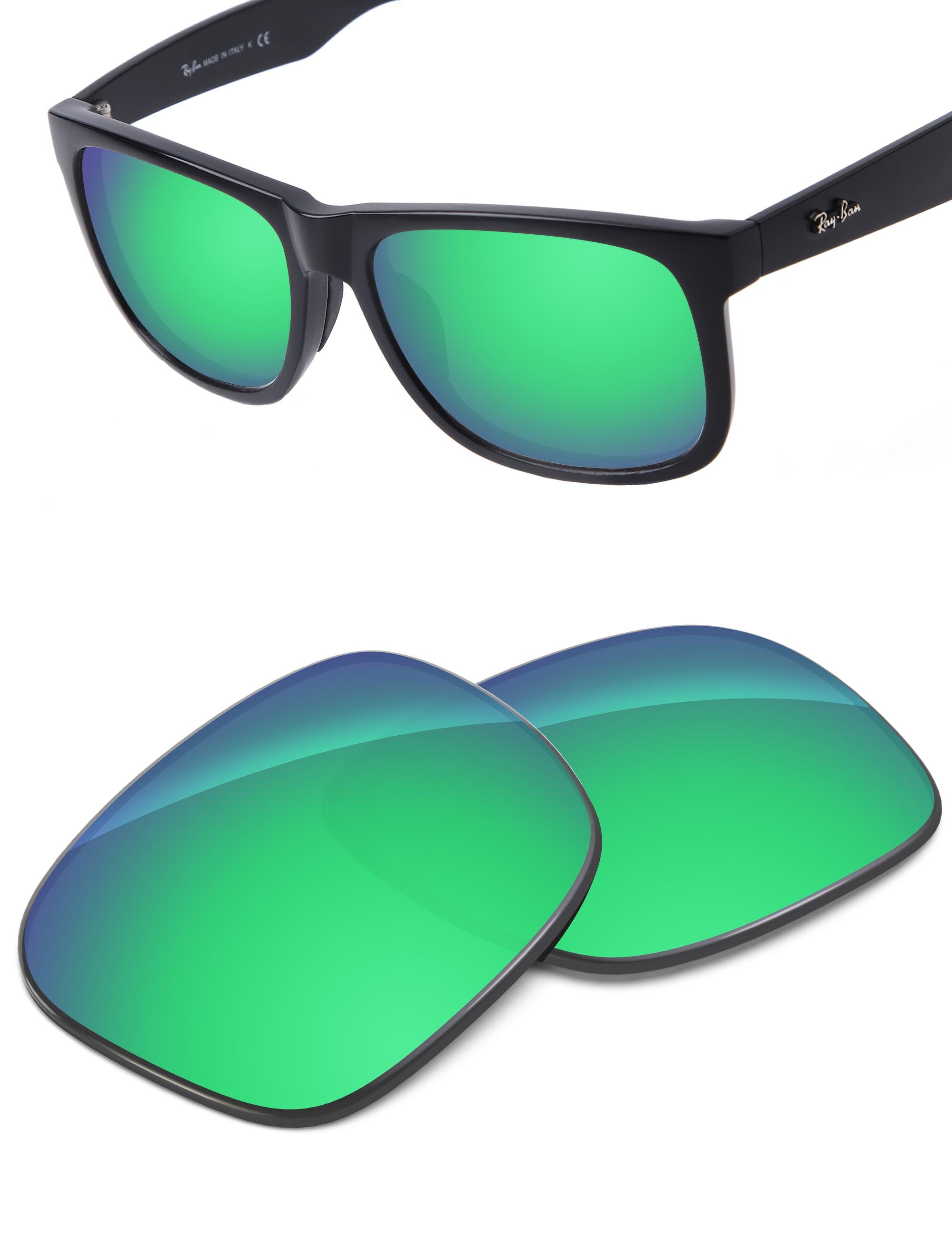 Emerald Green FlashMirror™-Non-Polarized