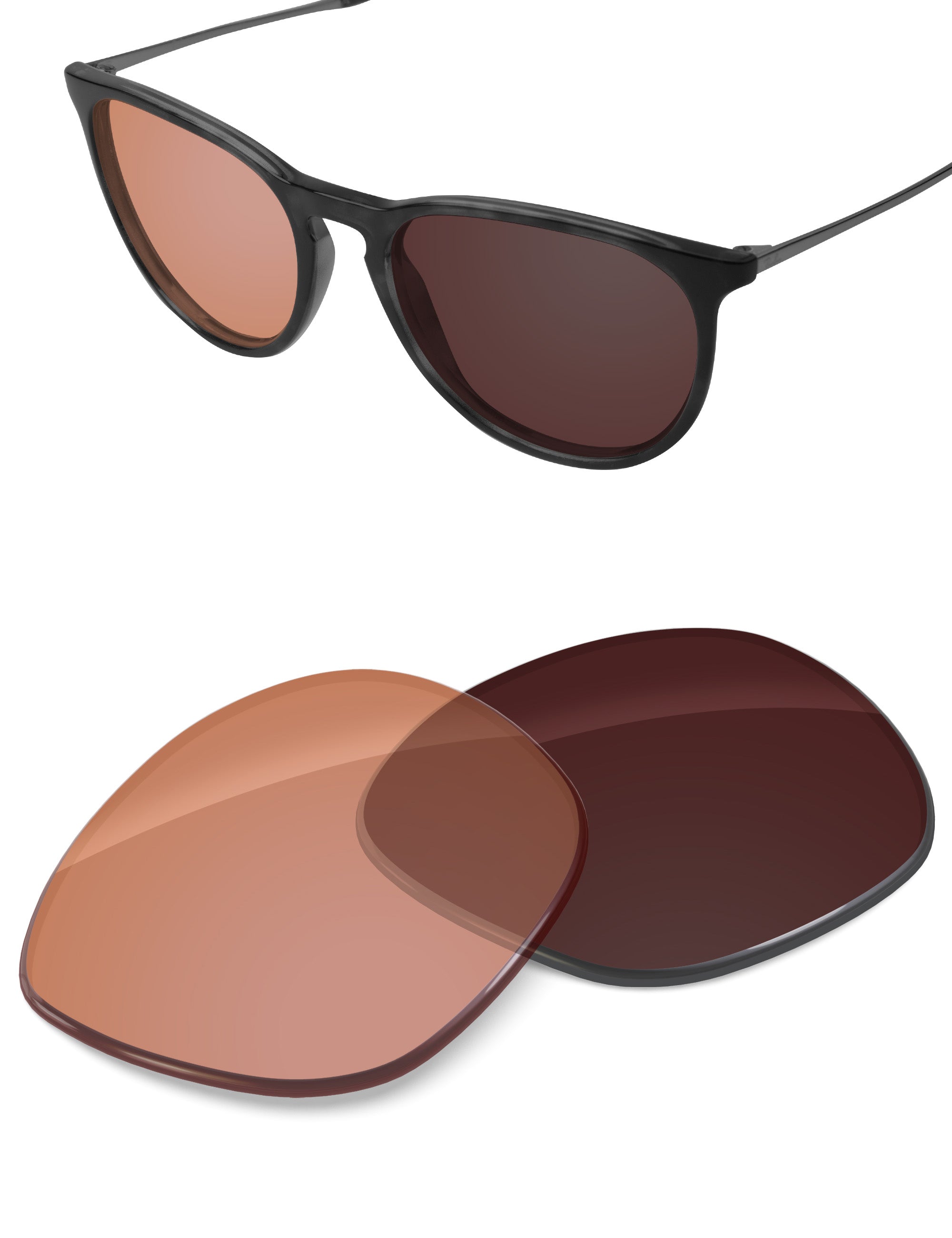 Orange Tint Photochromic-Non-Polarized