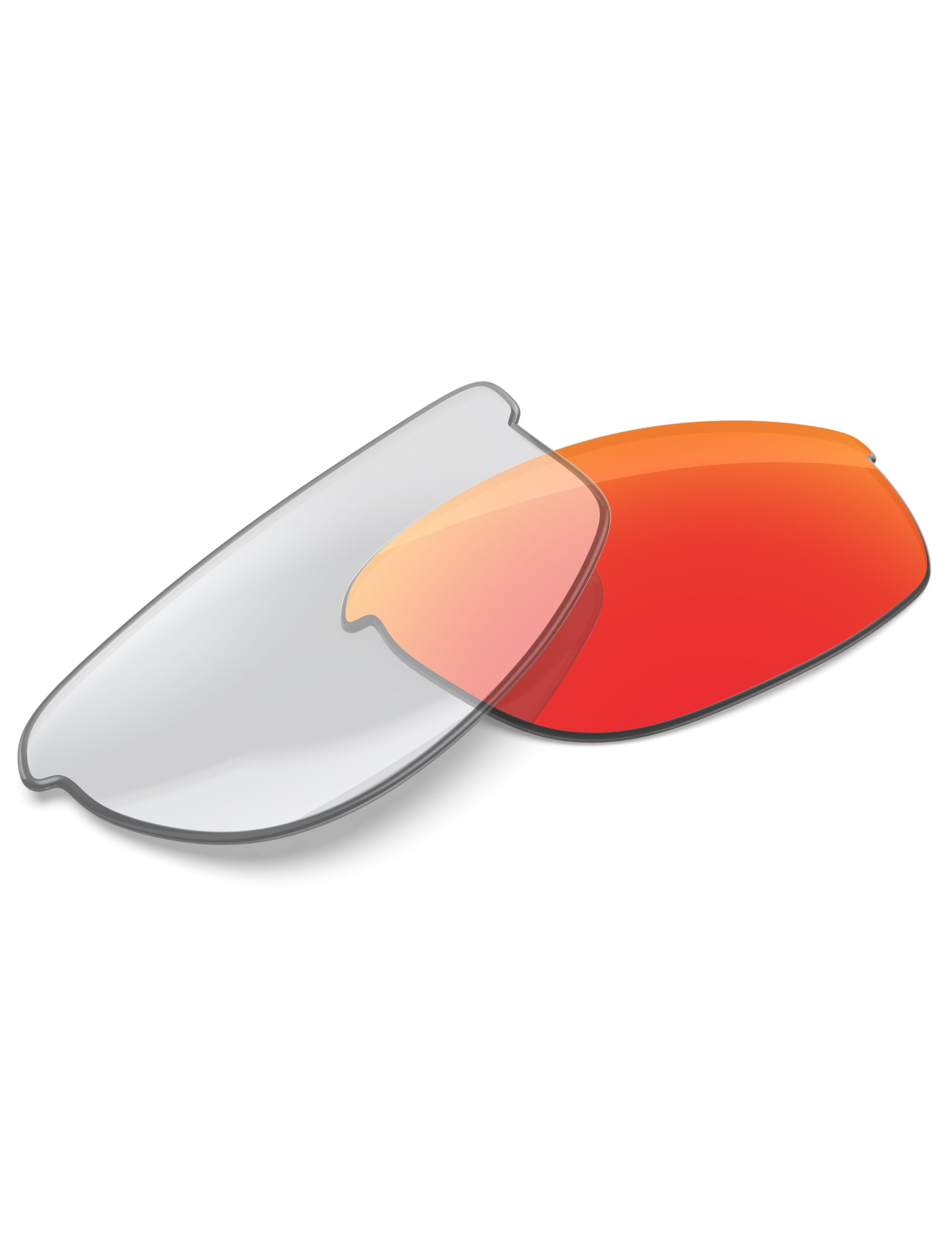 Fire Red FlashMirror™ Photochromic-Non-Polarized