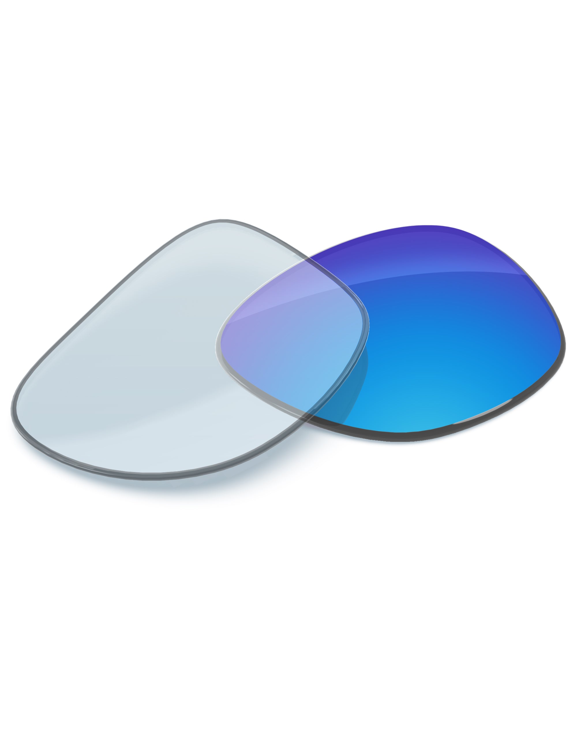 Sky Blue FlashMirror™ Photochromic-Non-Polarized