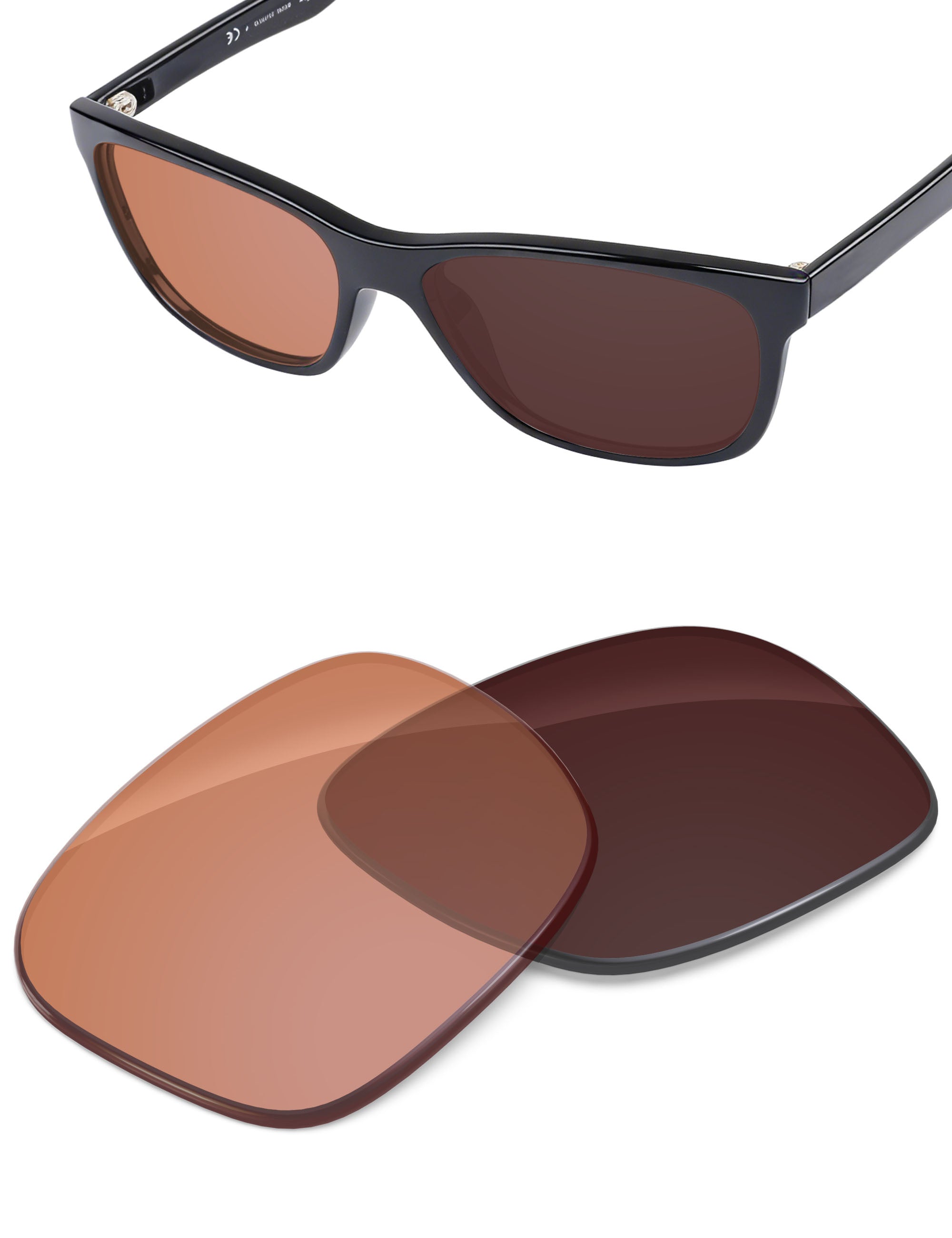 Orange Tint Photochromic-Non-Polarized