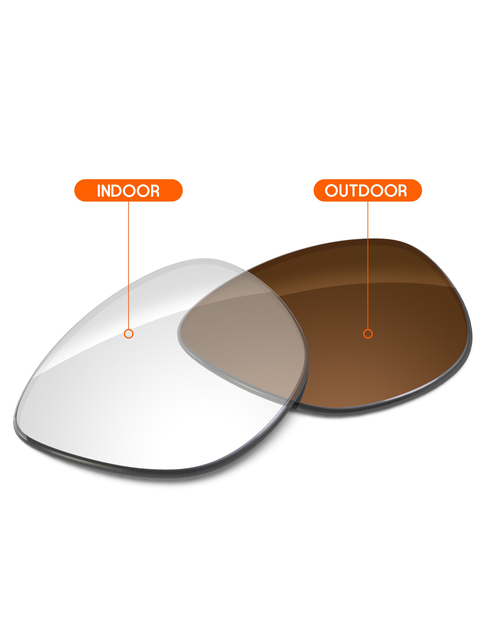 Adapt Brown Photochromic-Non-Polarized