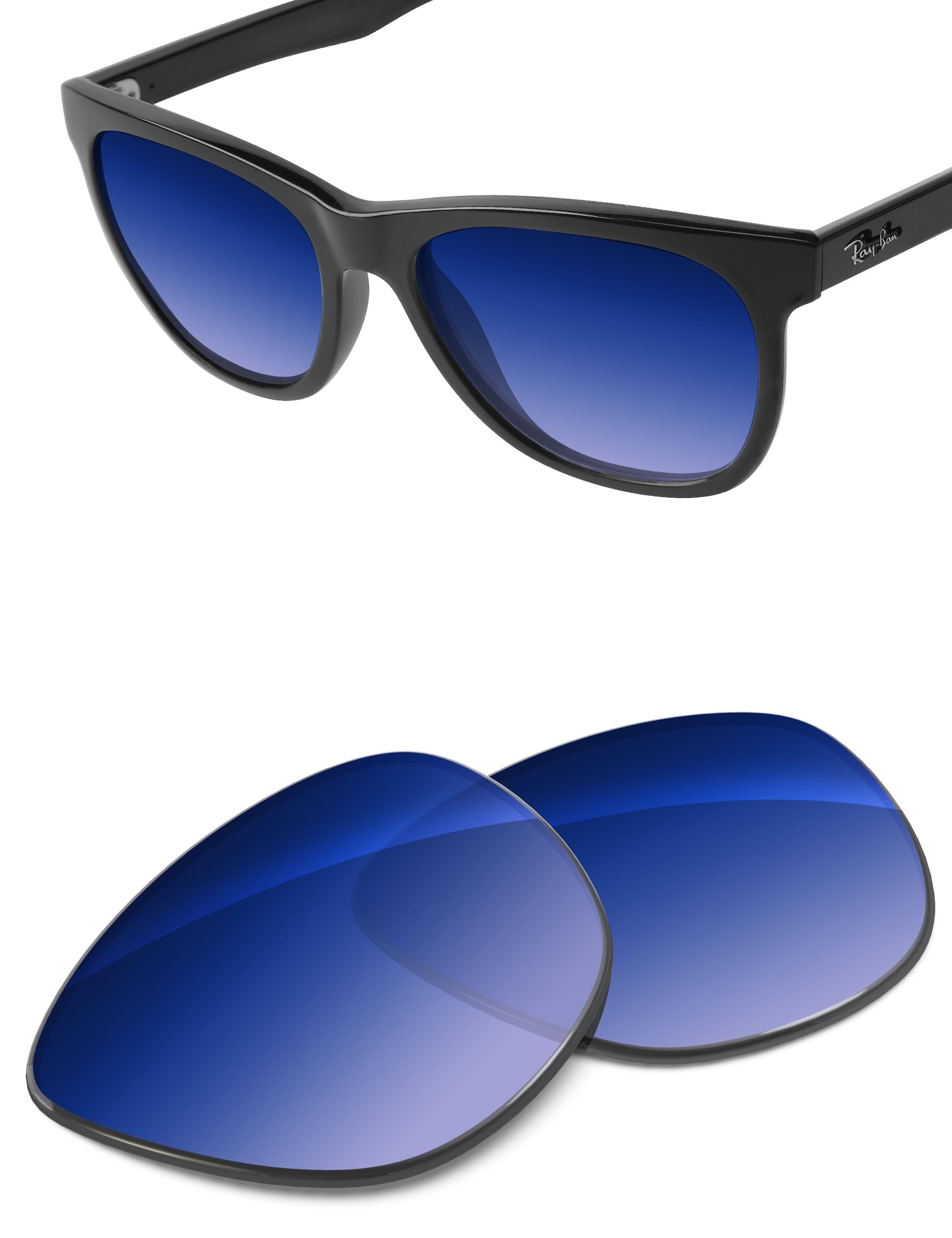Aqua Blue Gradient-Non-Polarized
