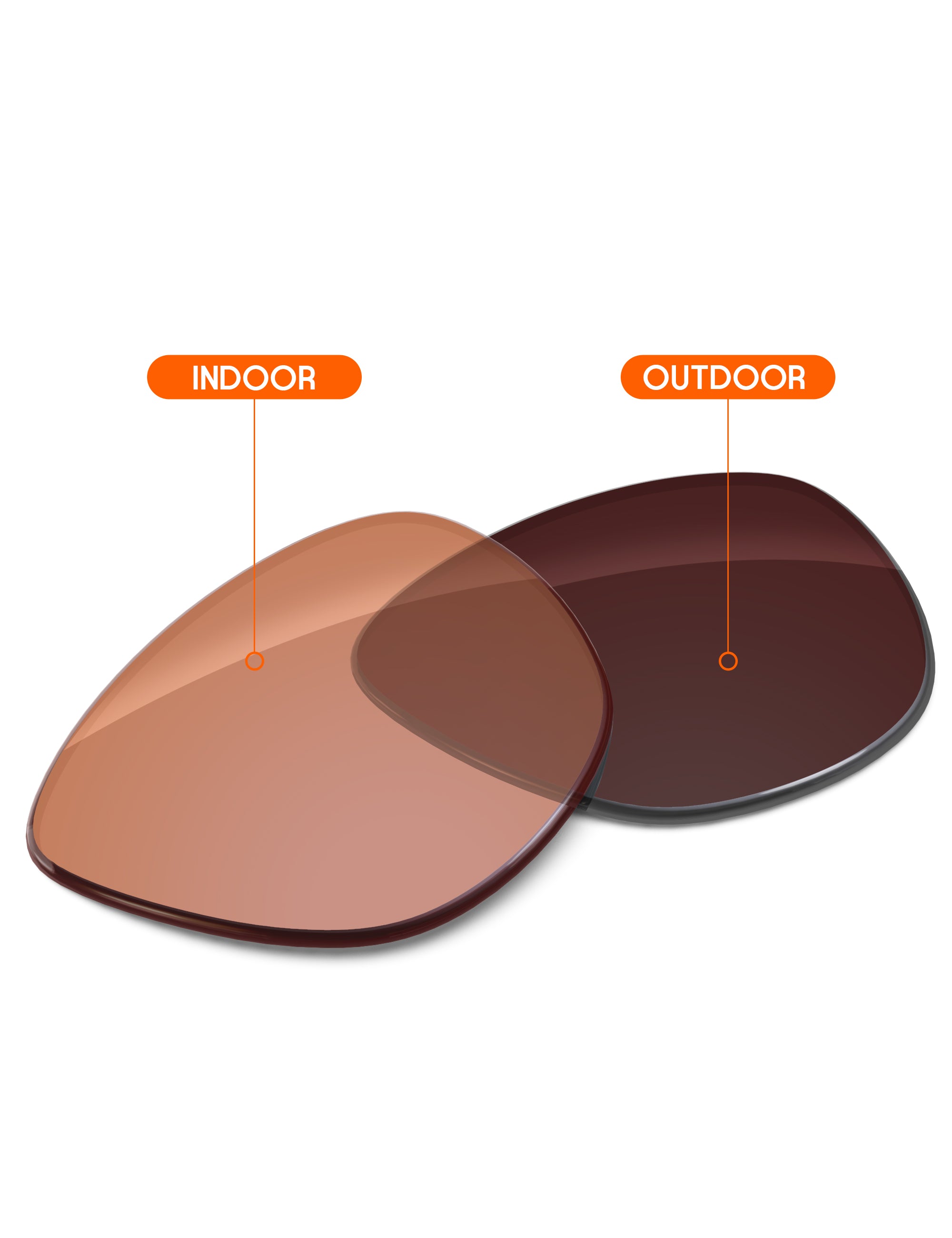 Orange Tint Photochromic-Non-Polarized