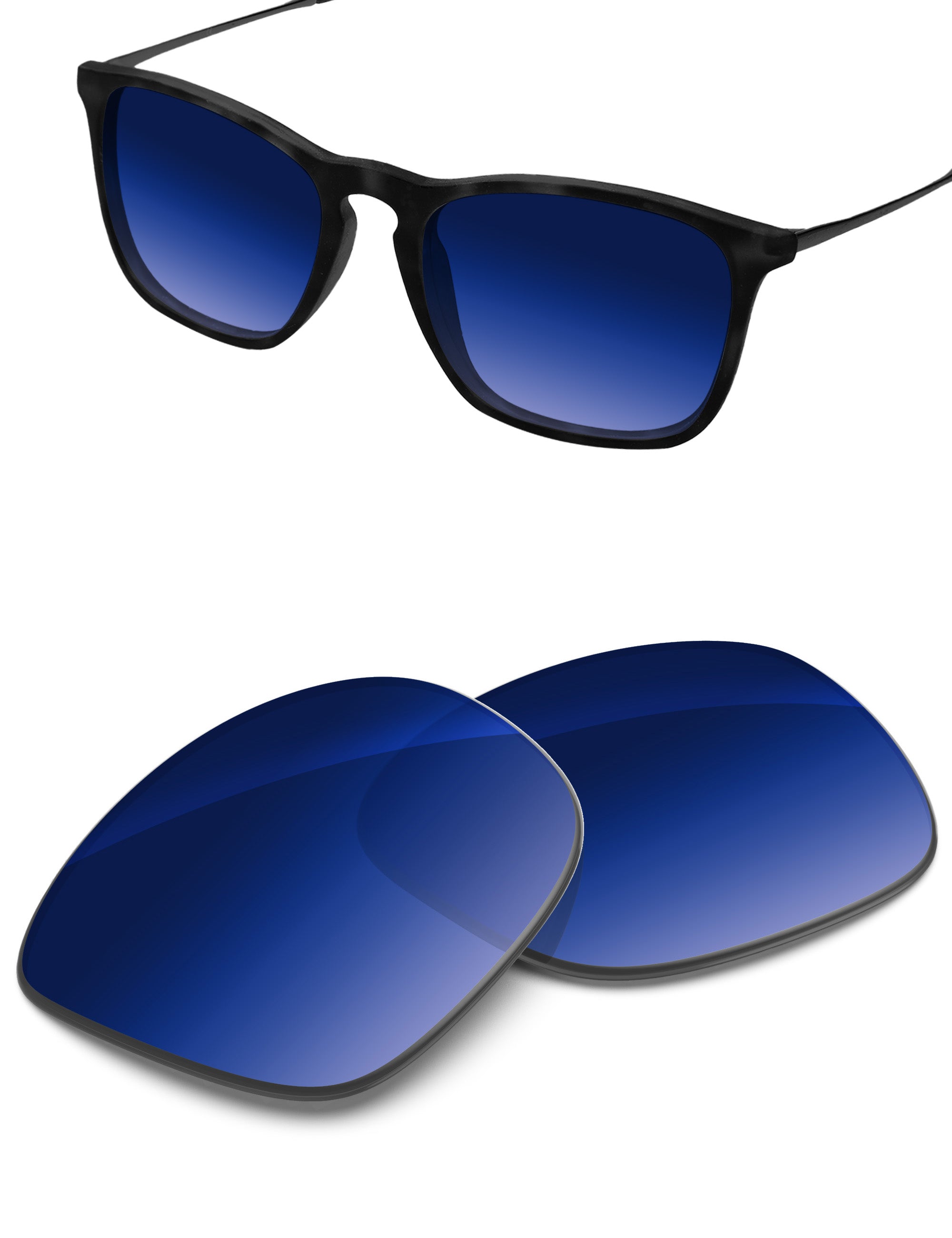 Aqua Blue Gradient-Non-Polarized