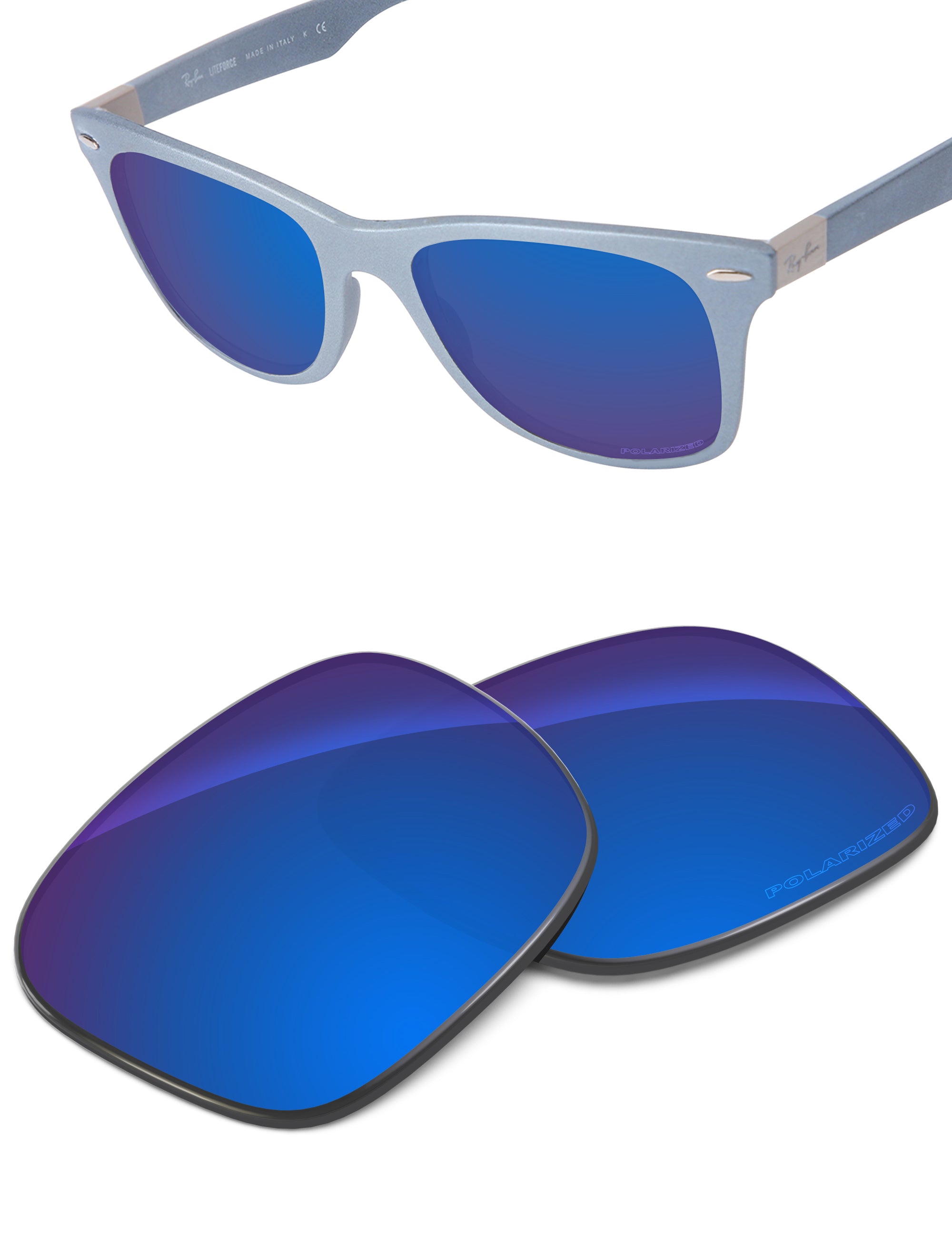 Sapphire Blue FlashMirror™-Polarized