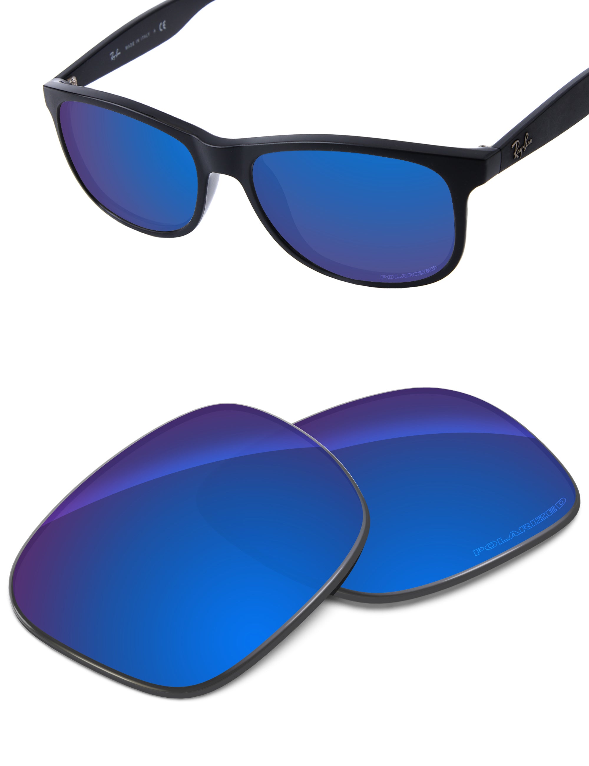 Sapphire Blue FlashMirror™-Polarized