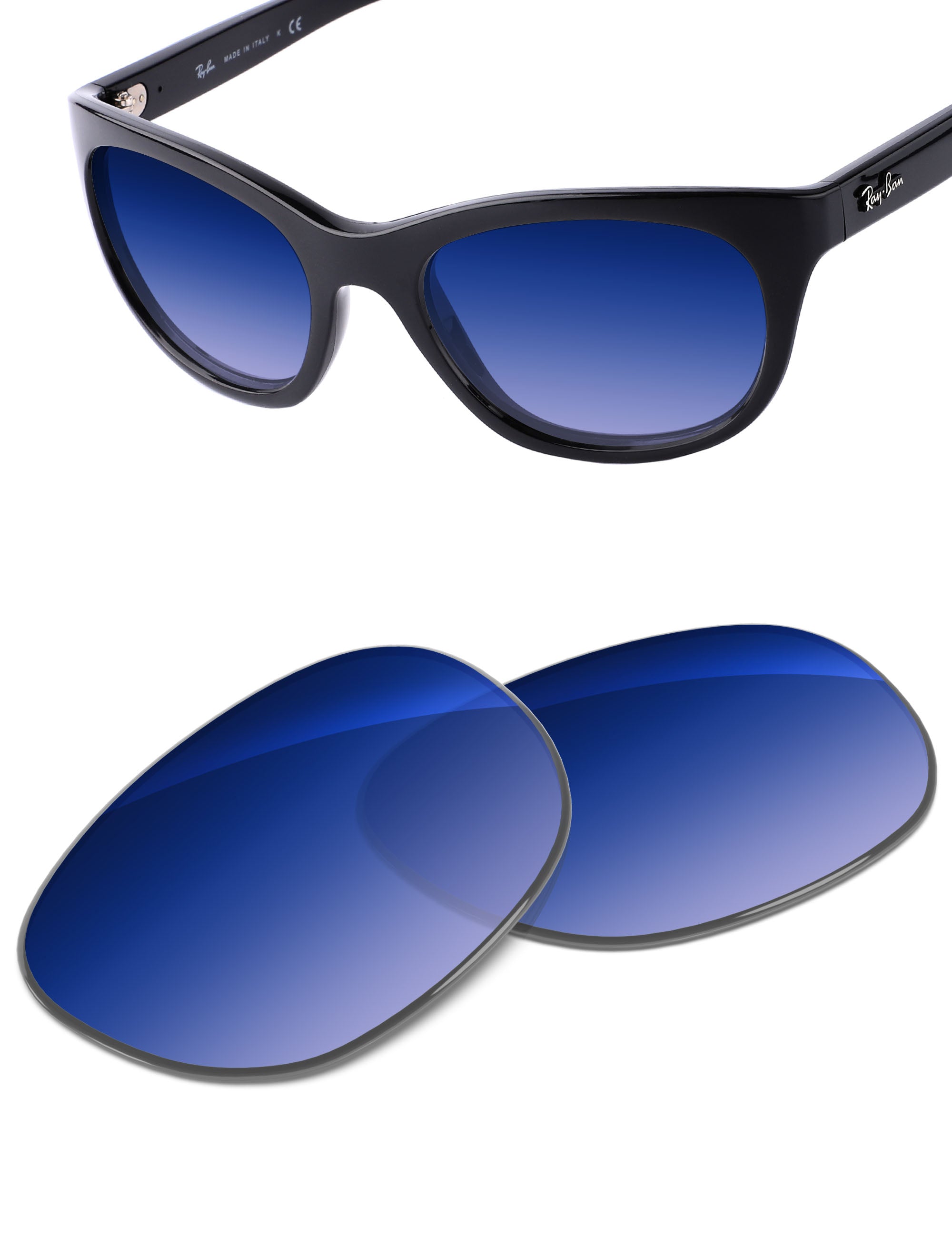 Aqua Blue Gradient-Non-Polarized