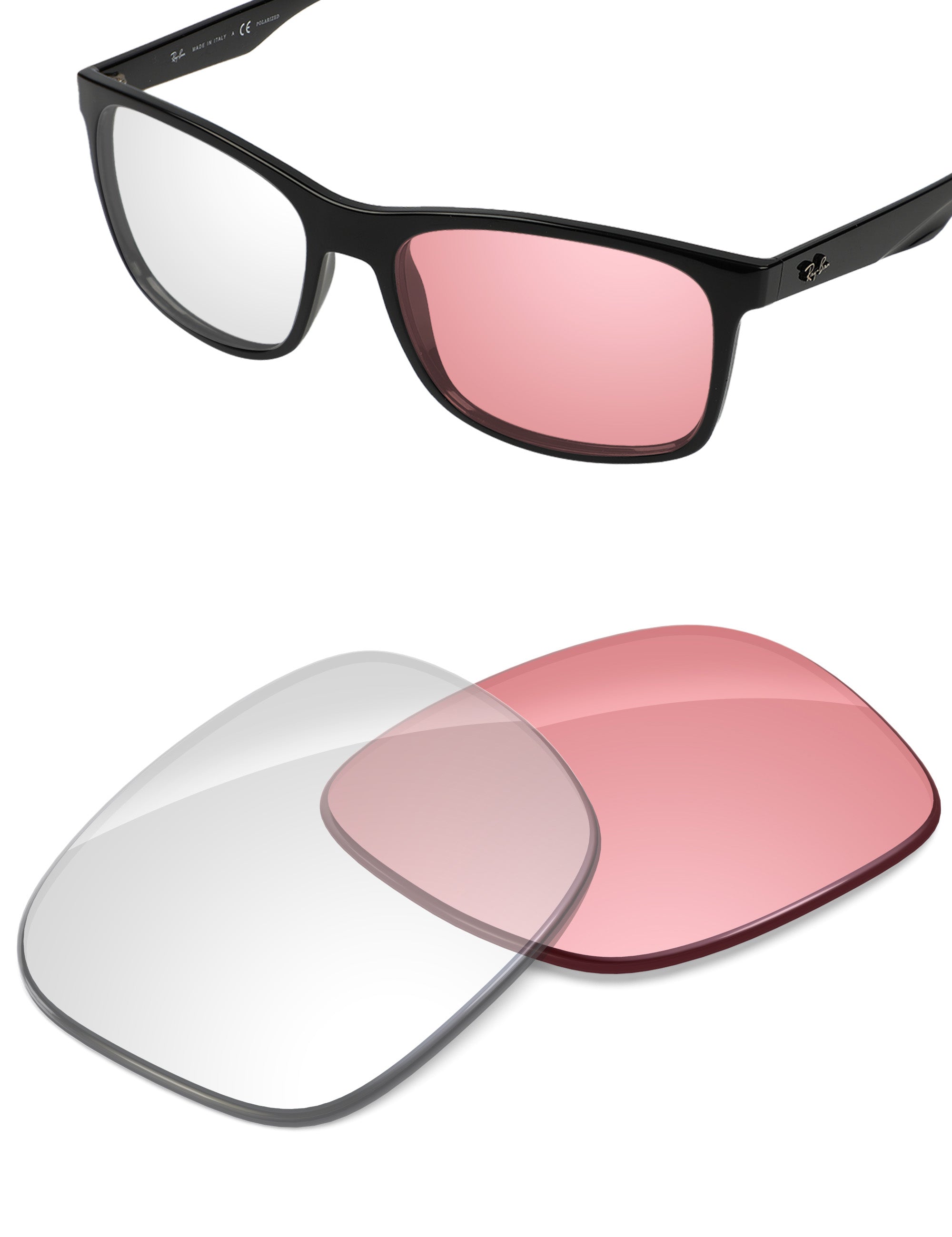 Adapt Pink Photochromic-Non-Polarized