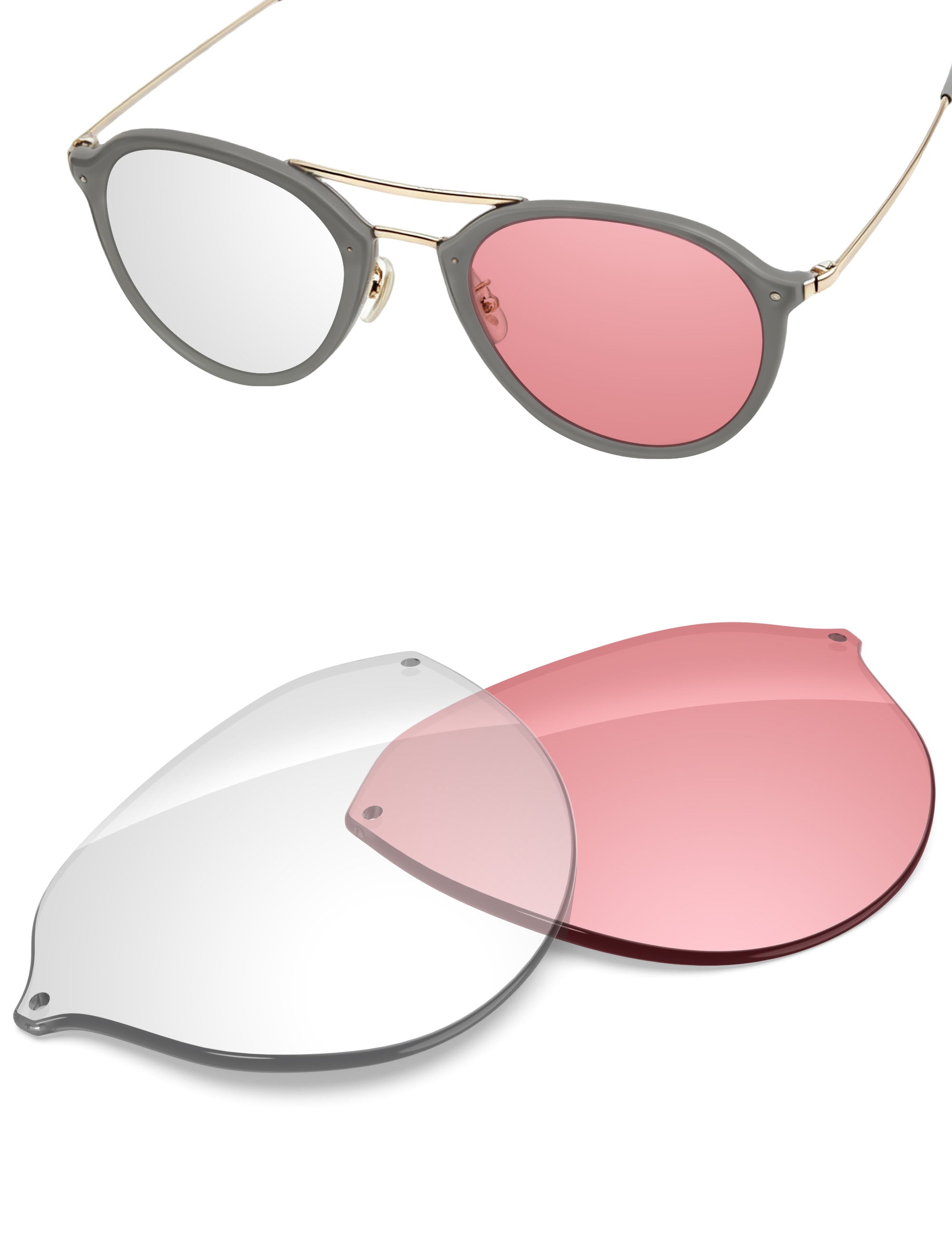 Adapt Pink Photochromic-Non-Polarized