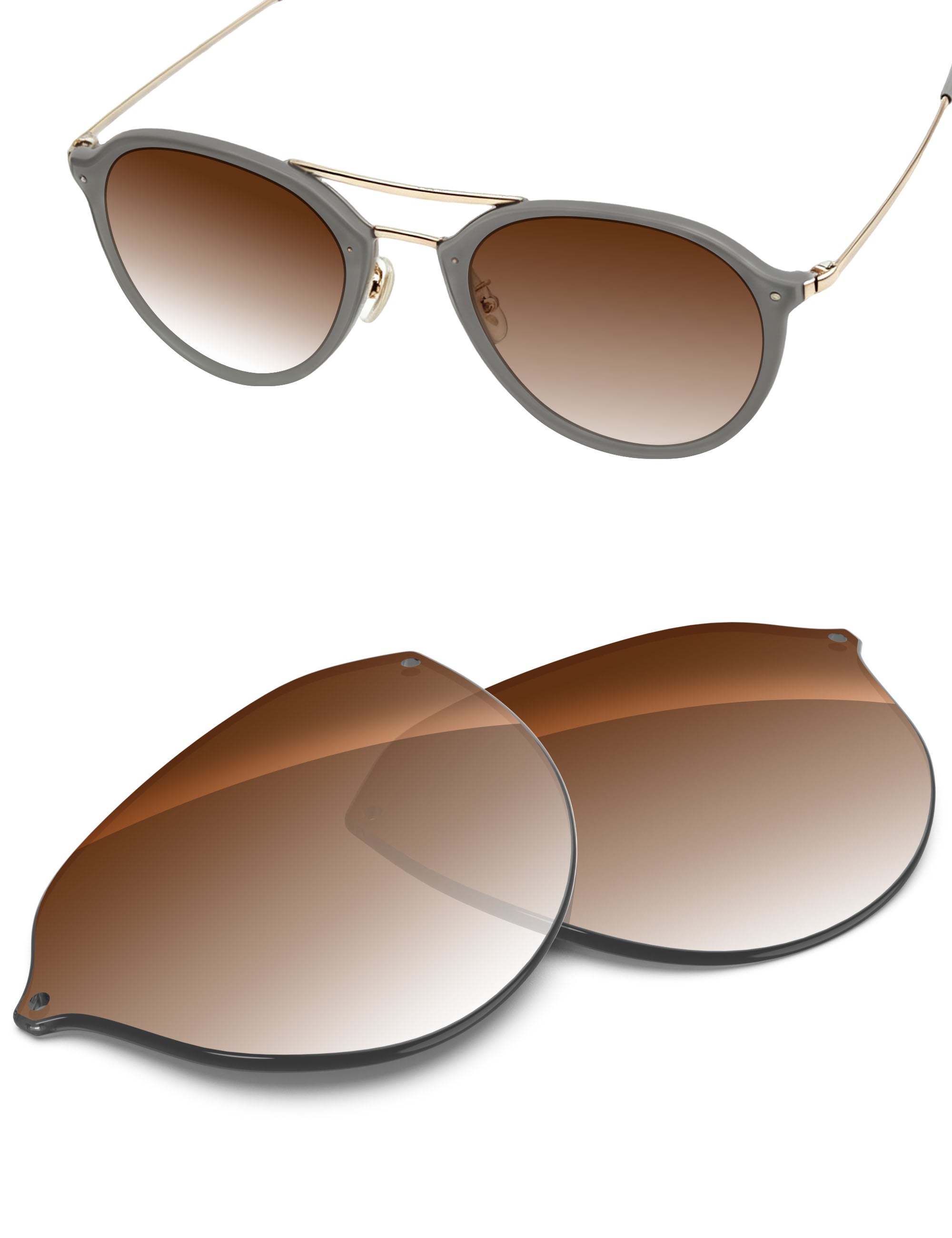 Brown Gradient-Non-Polarized
