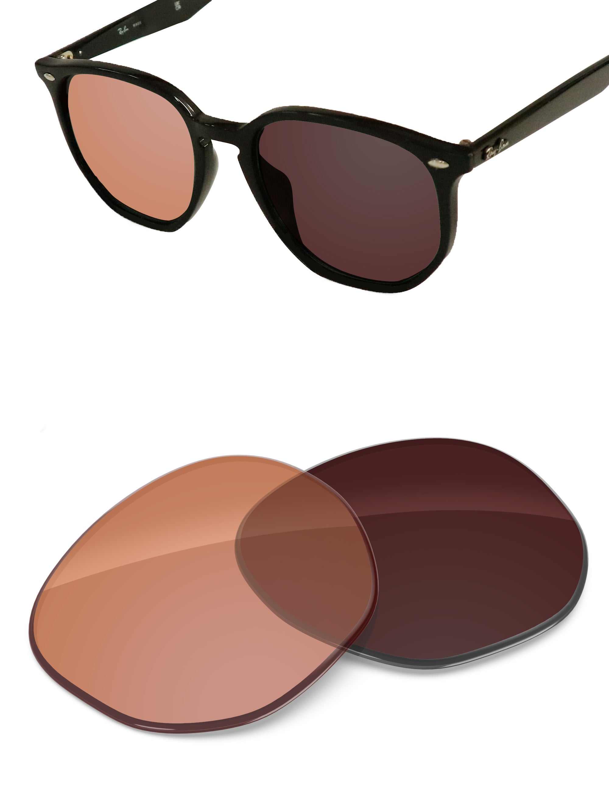 Orange Tint Photochromic-Non-Polarized