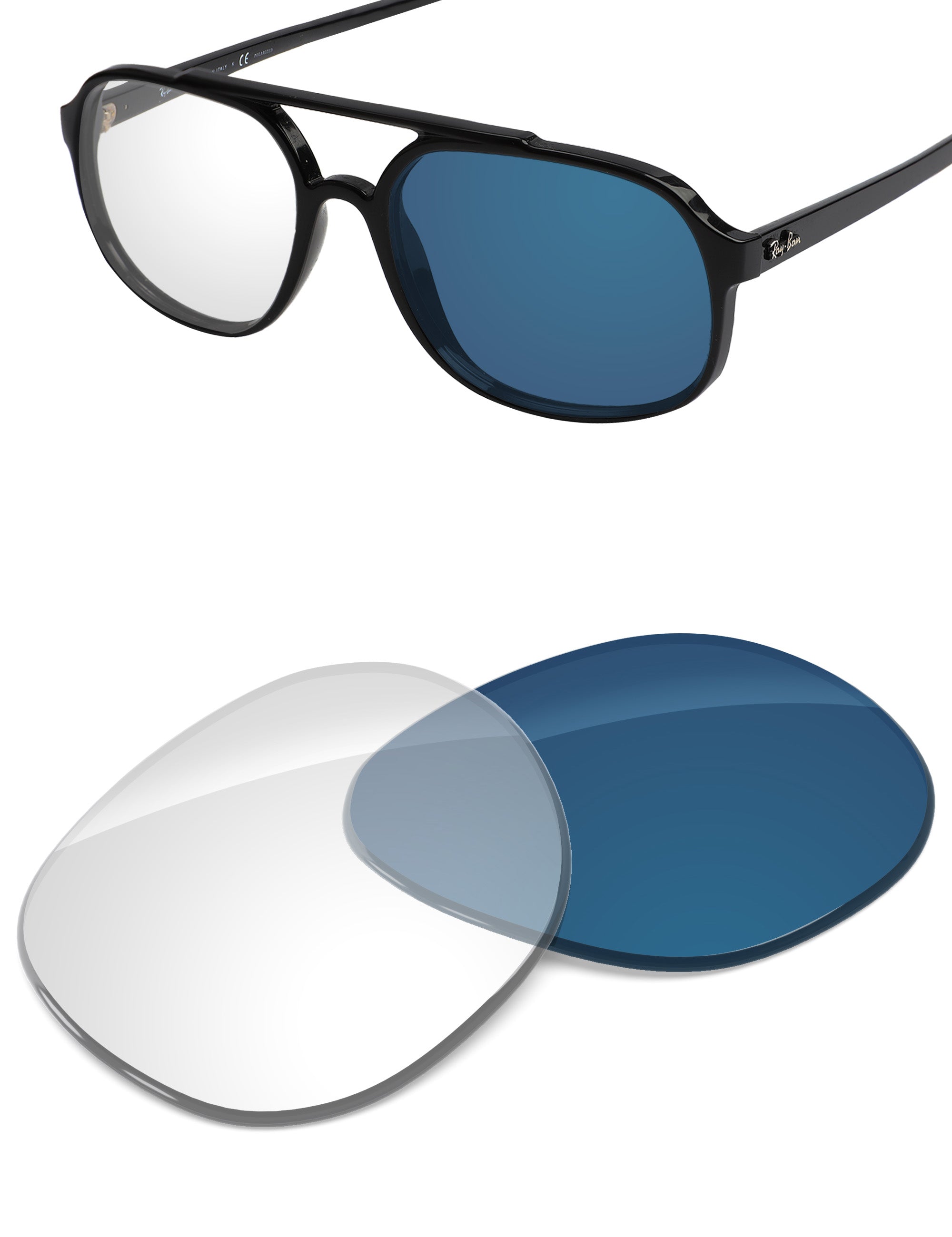 Adapt Blue Photochromic-Non-Polarized