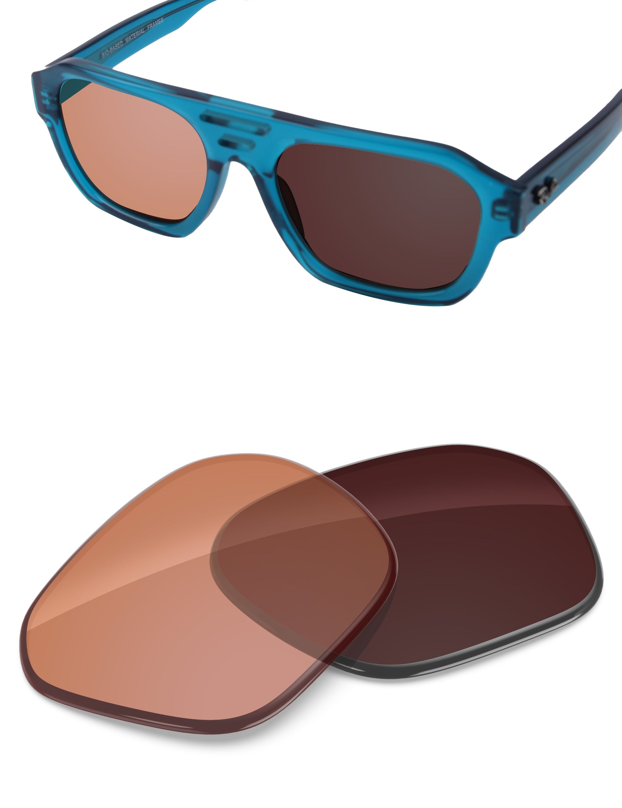 Orange Tint Photochromic-Non-Polarized
