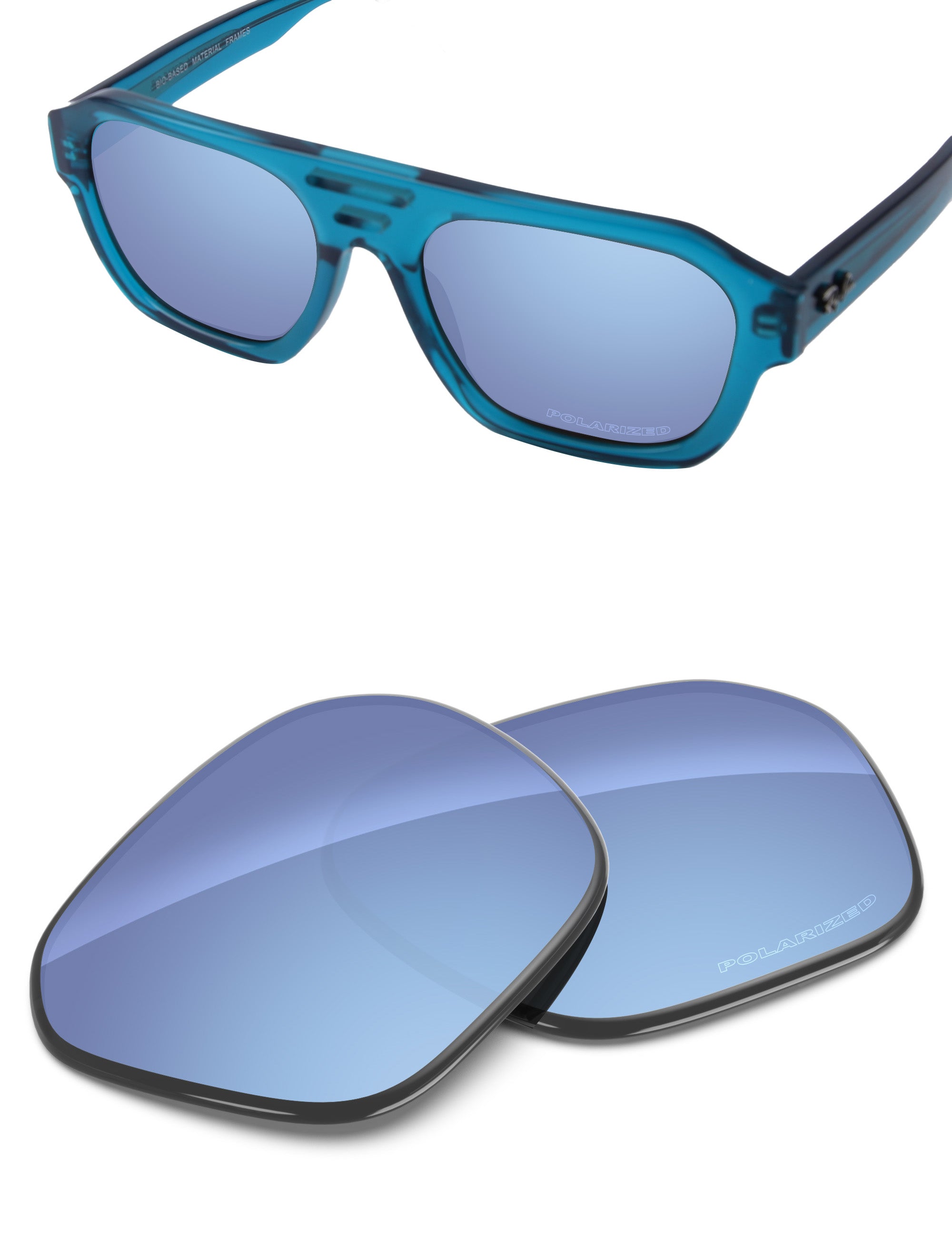 Aqua Blue FlashMirror™-Polarized