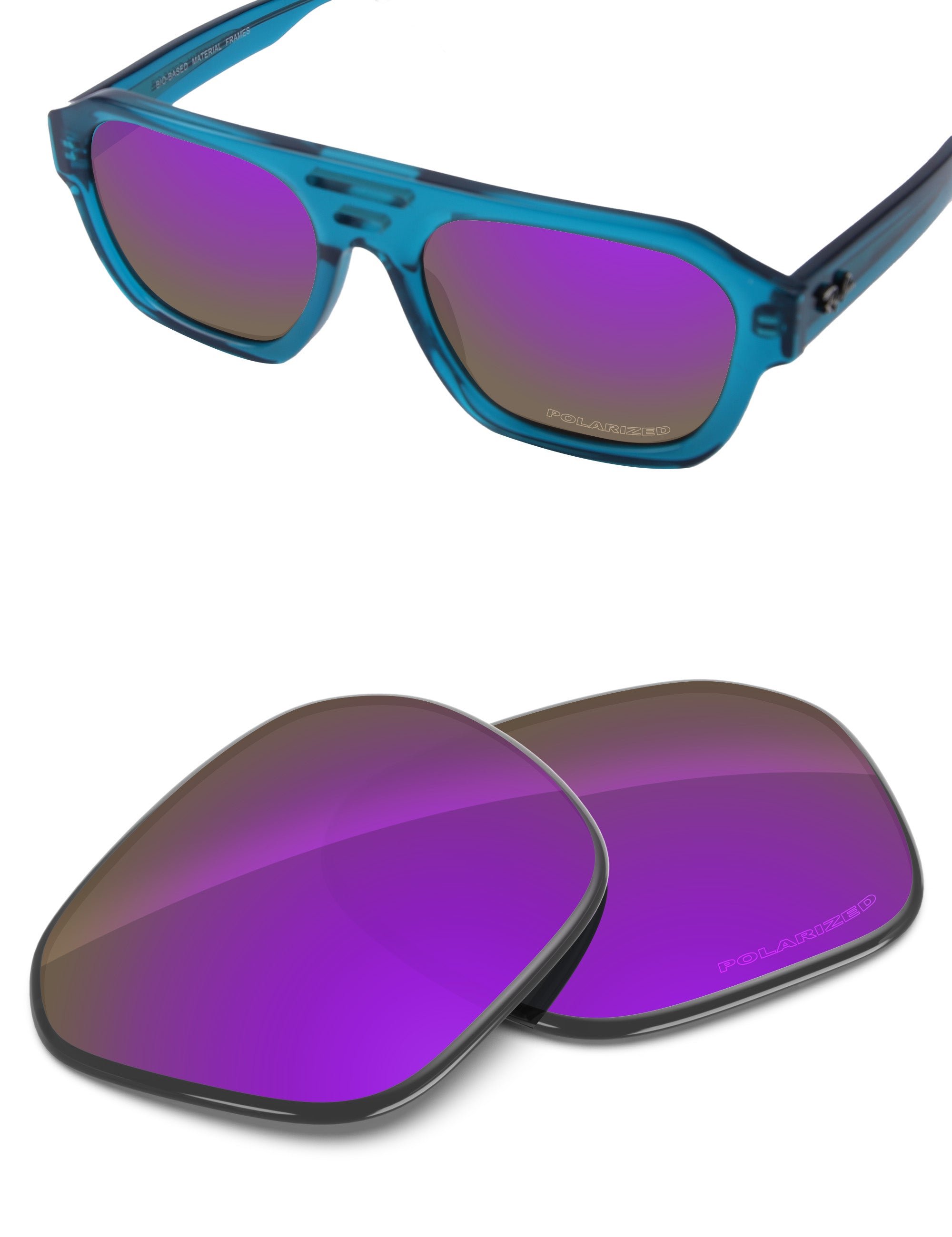 Plum Purple FlashMirror™-Polarized