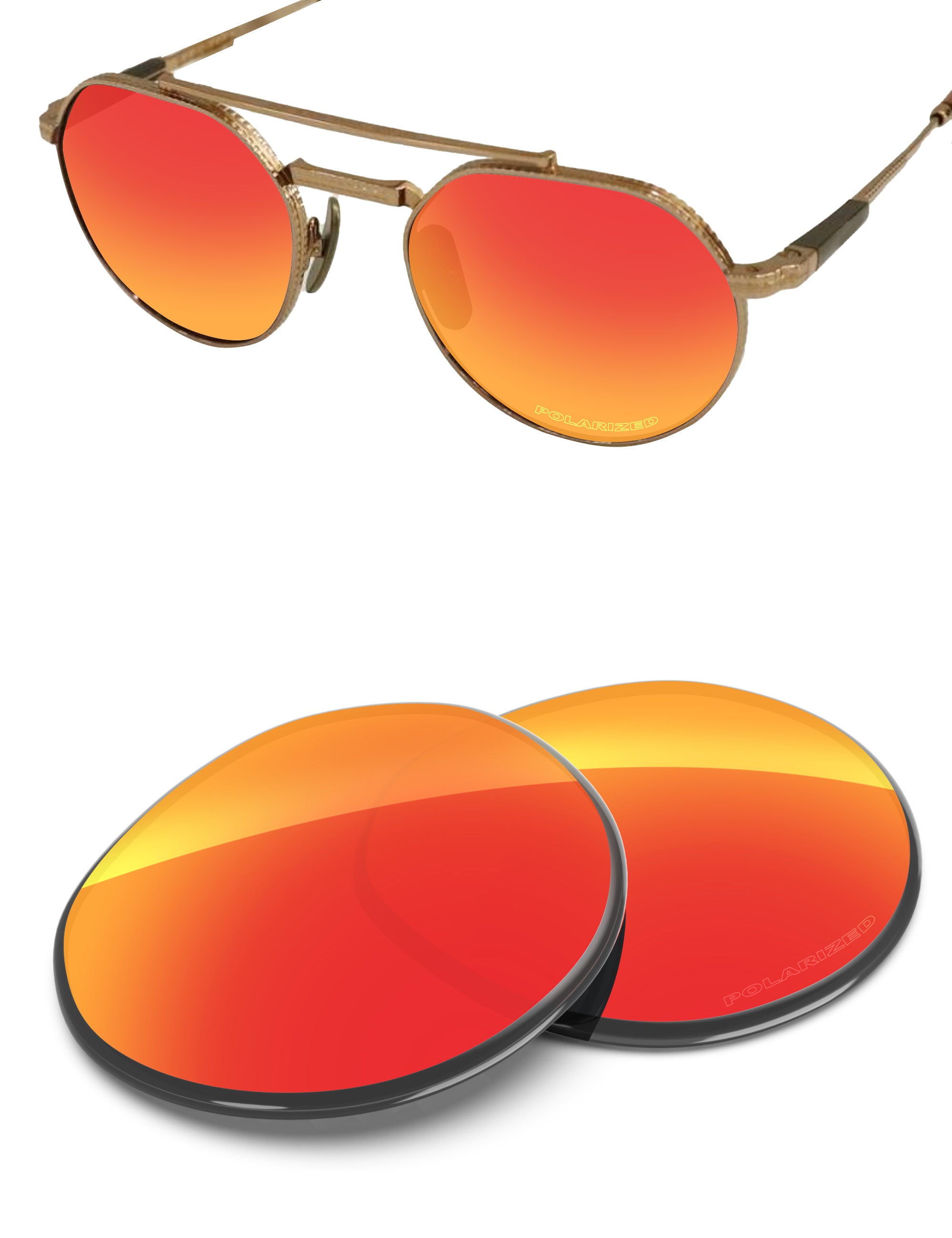 Fire Red FlashMirror™-Polarized
