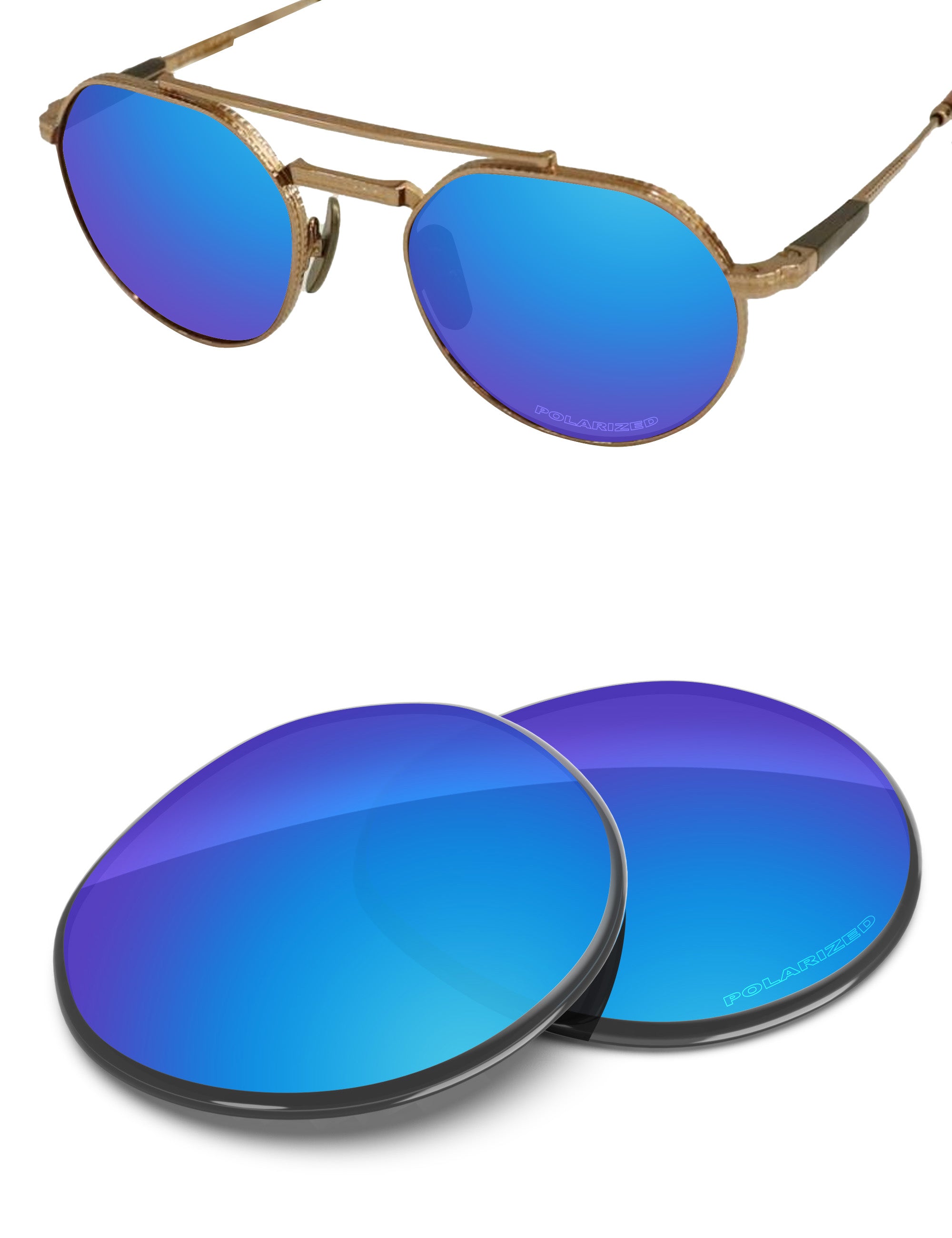 Sky Blue FlashMirror™-Polarized
