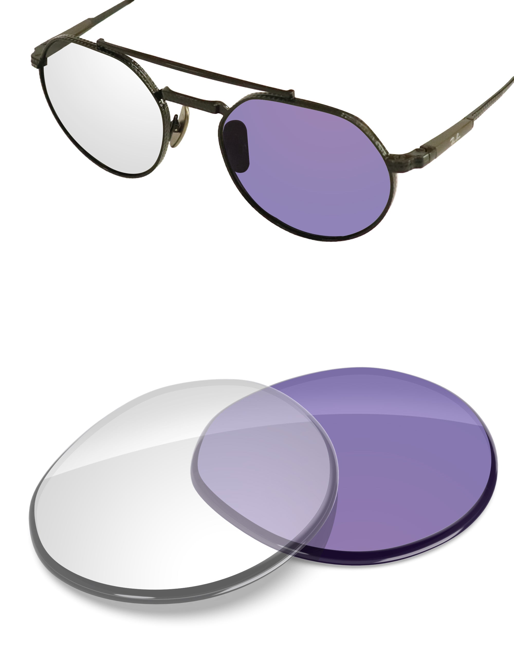 Adapt Purple Photochromic-Non-Polarized