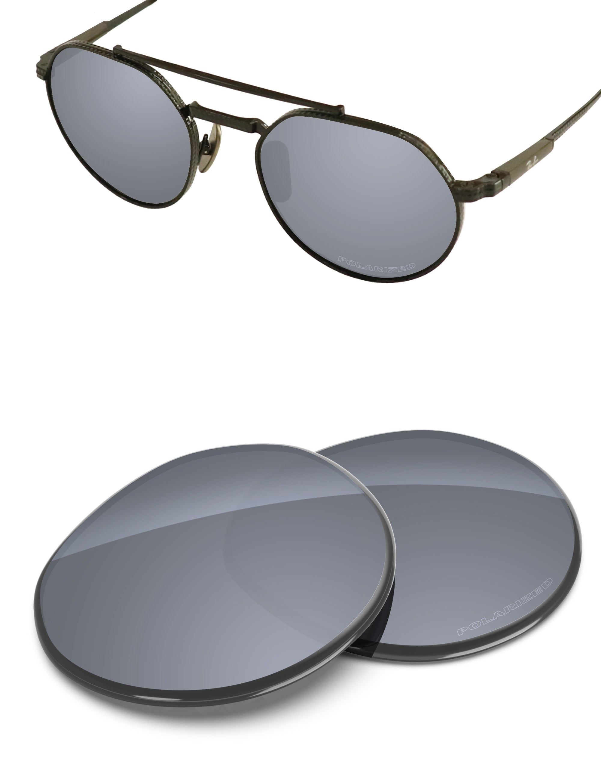 Silver Metallic FlashMirror™-Polarized