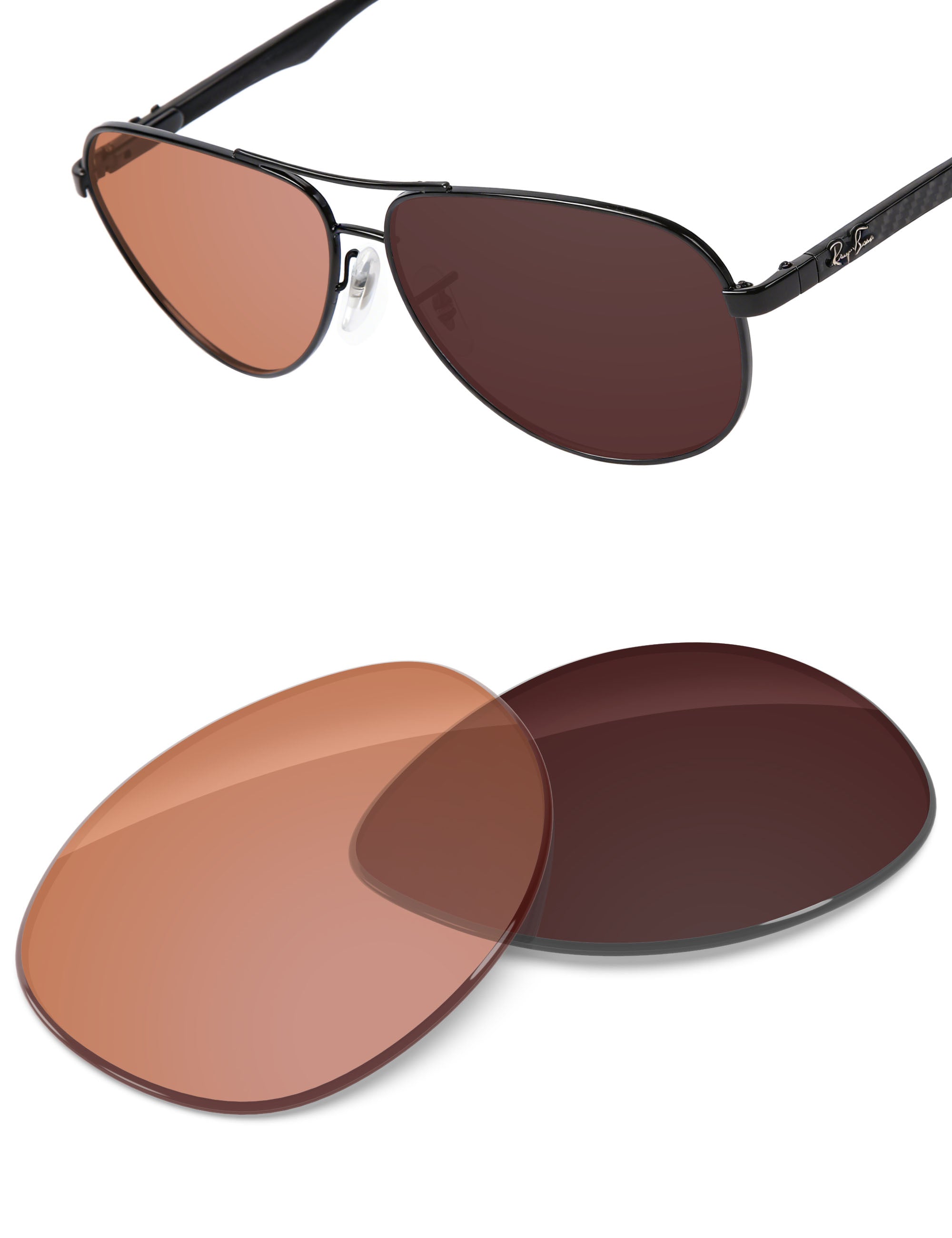 Orange Tint Photochromic-Non-Polarized