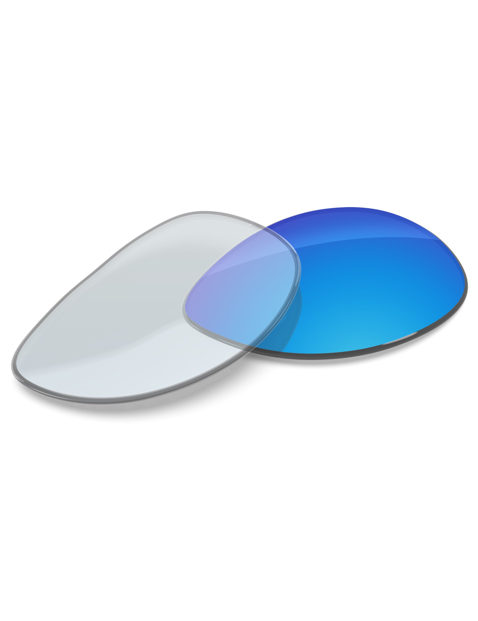 Sky Blue FlashMirror™ Photochromic-Non-Polarized
