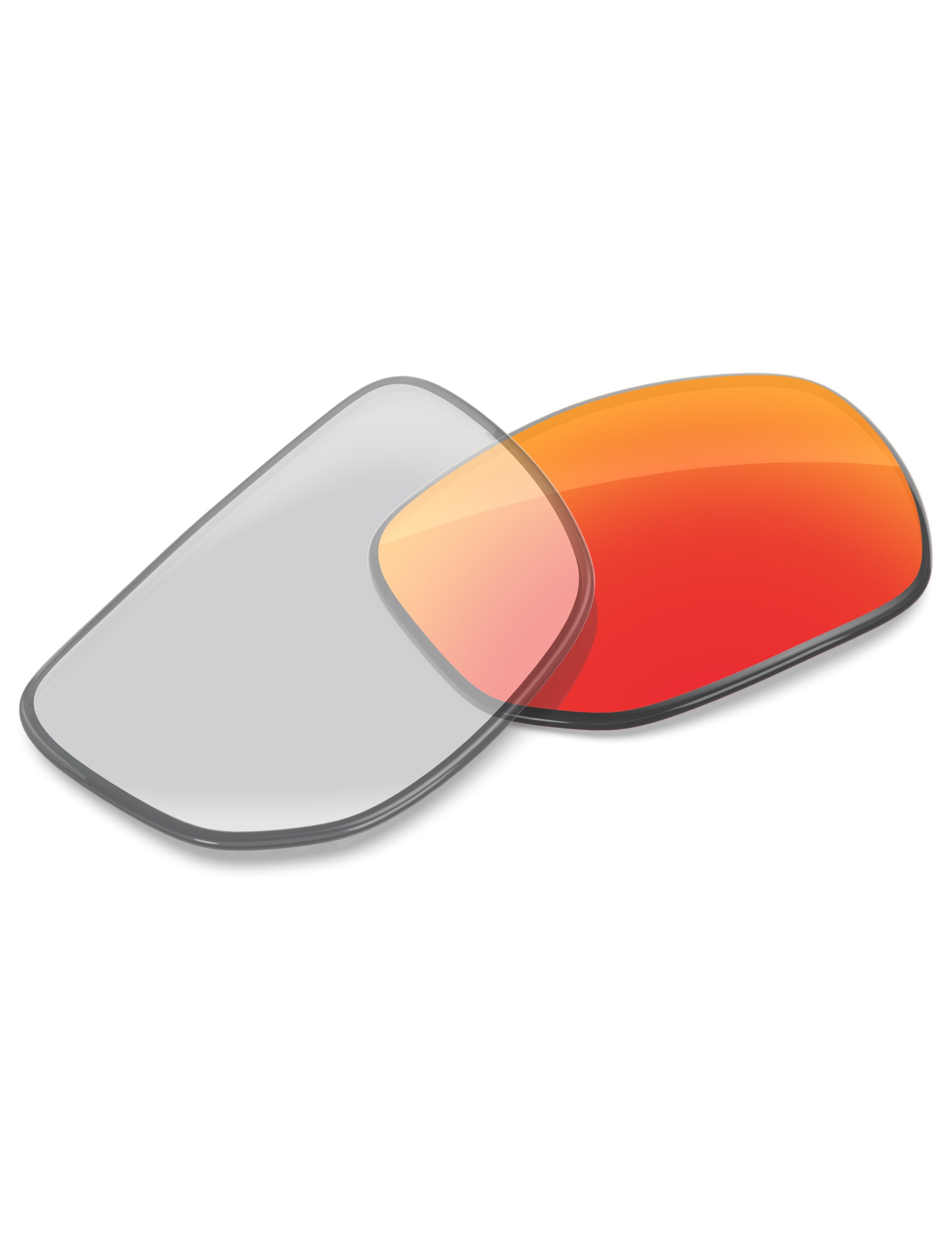 Fire Red FlashMirror™ Photochromic-Non-Polarized
