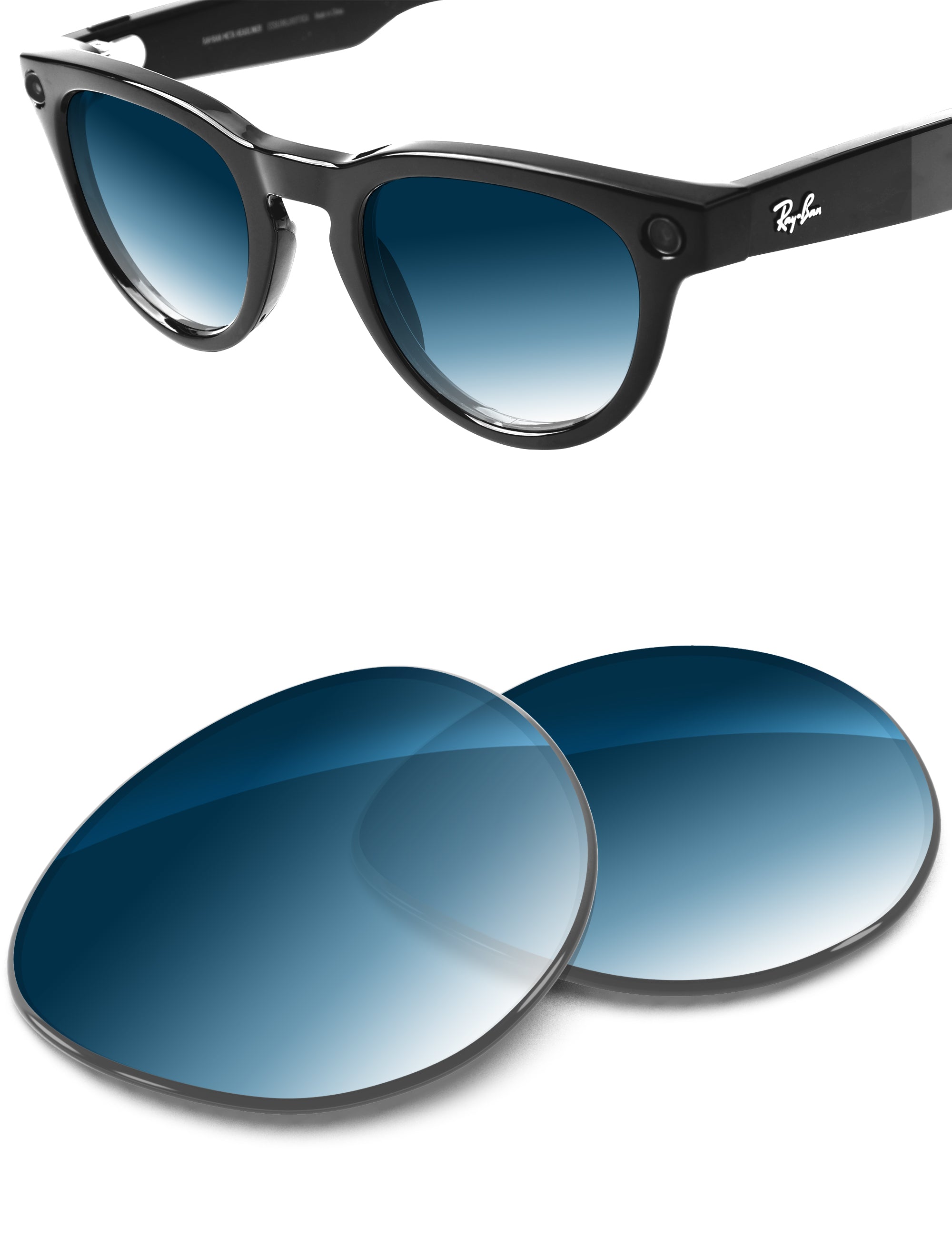 Blue Gradient-Non-Polarized