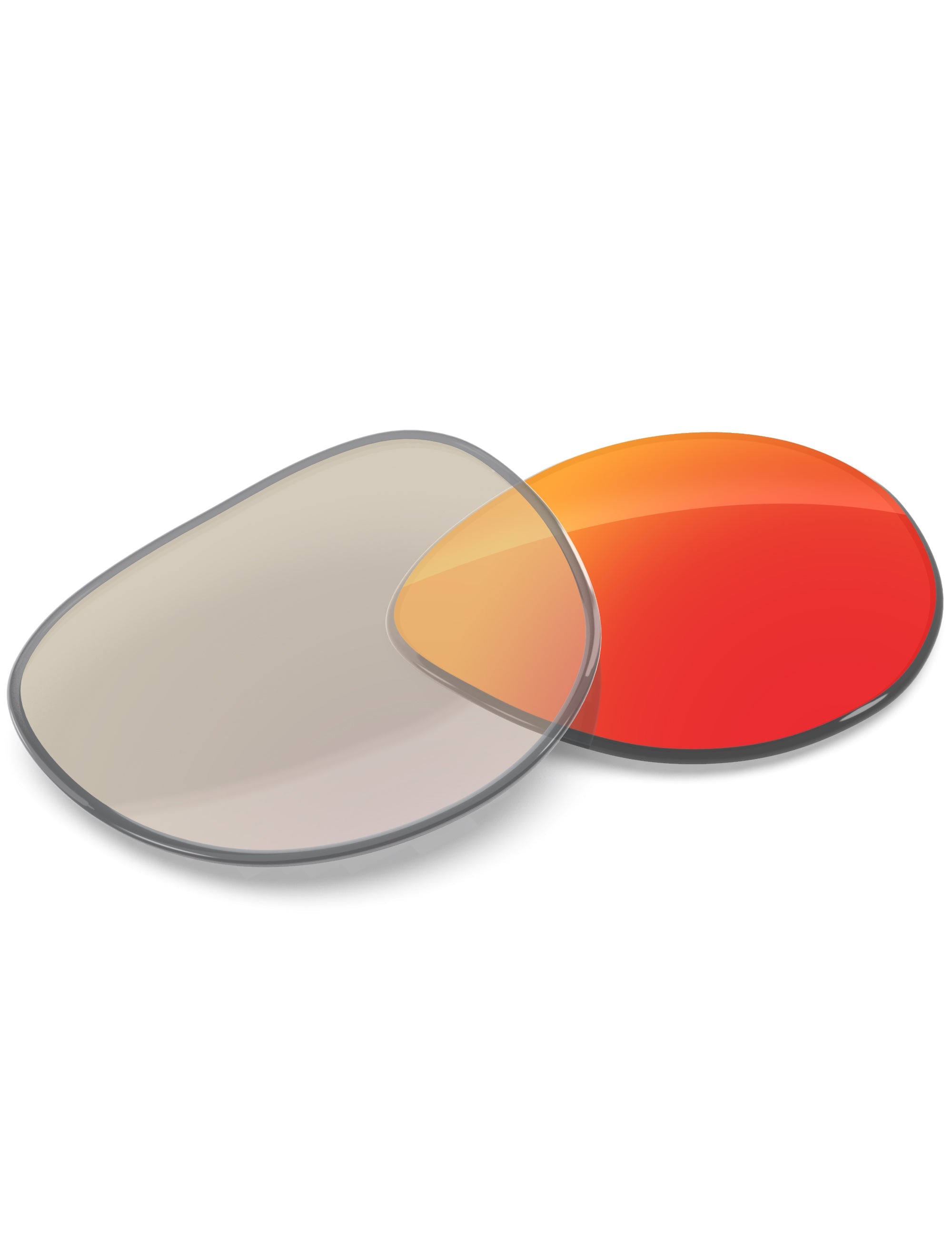 Fire Red FlashMirror™ Photochromic-Non-Polarized