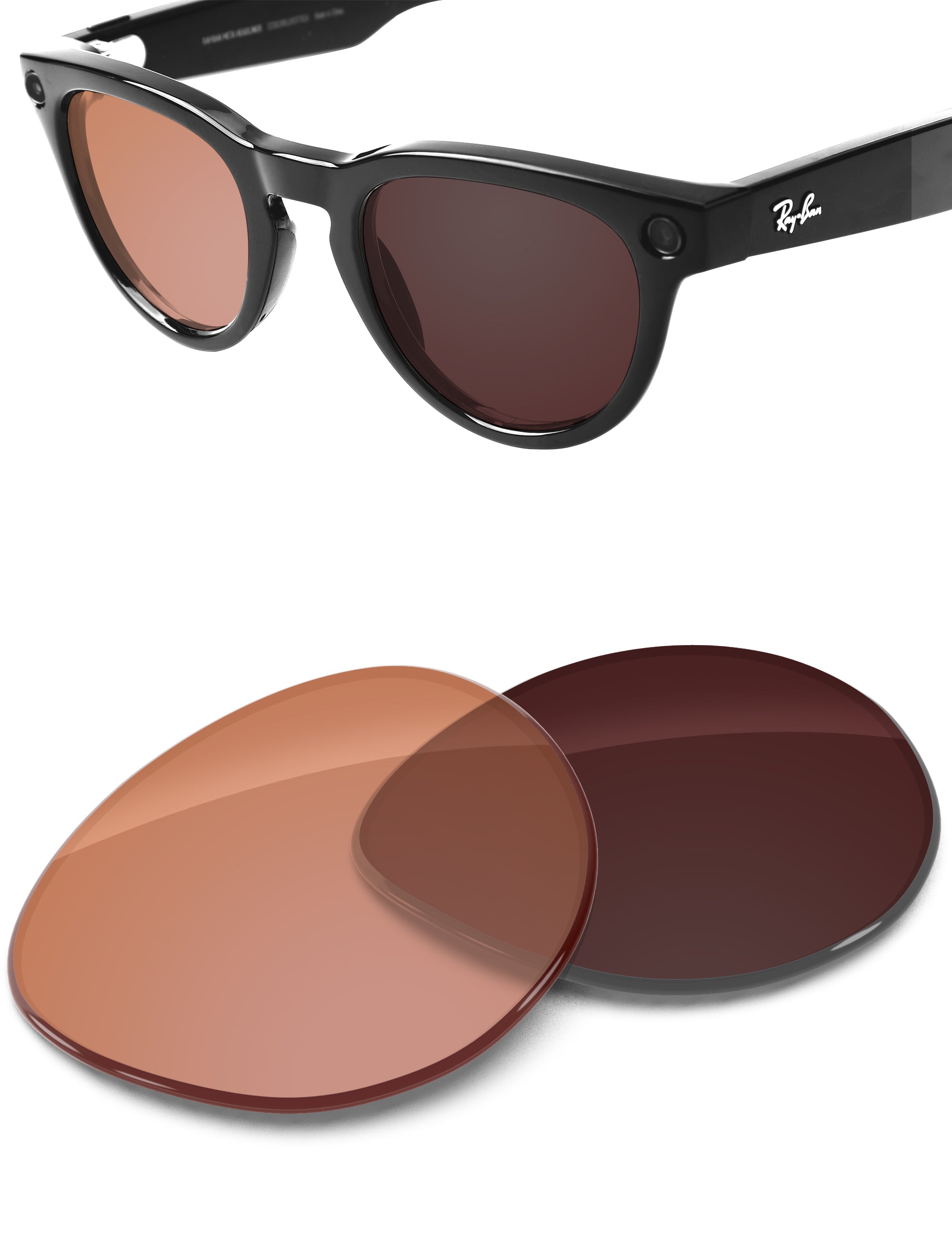 Orange Tint Photochromic-Non-Polarized