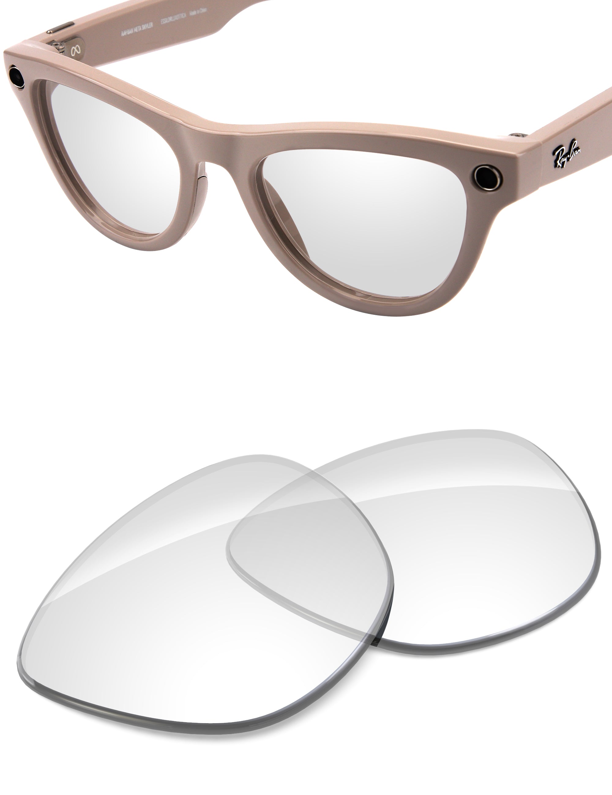 HD Clear Blue Light Blocking-Non-Polarized