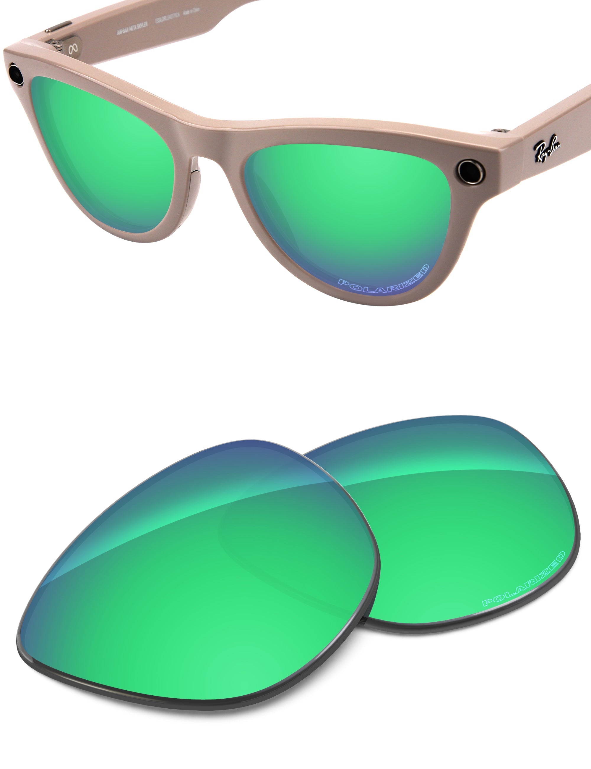 Emerald Green FlashMirror™-Polarized