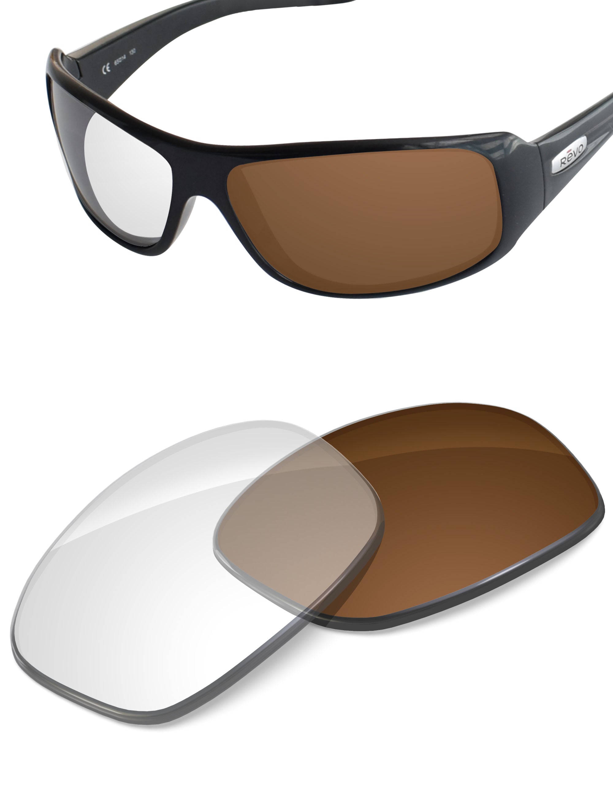 Adapt Brown Photochromic-Non-Polarized